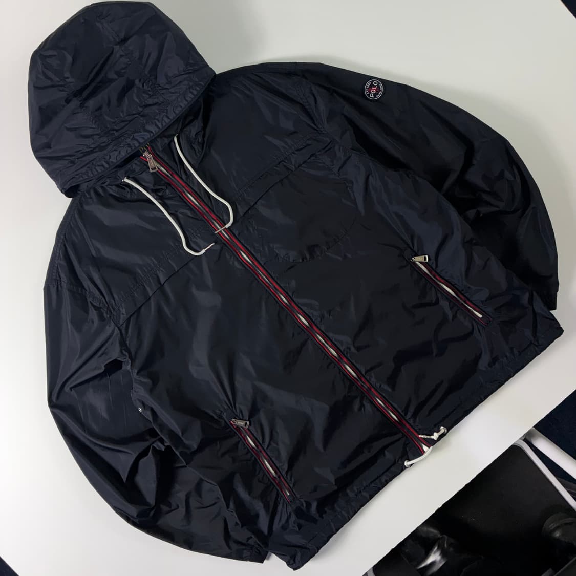 Polo  폴로 랄프로렌 나일론 블랙 윈드브레이크 자켓  상품이미지2
