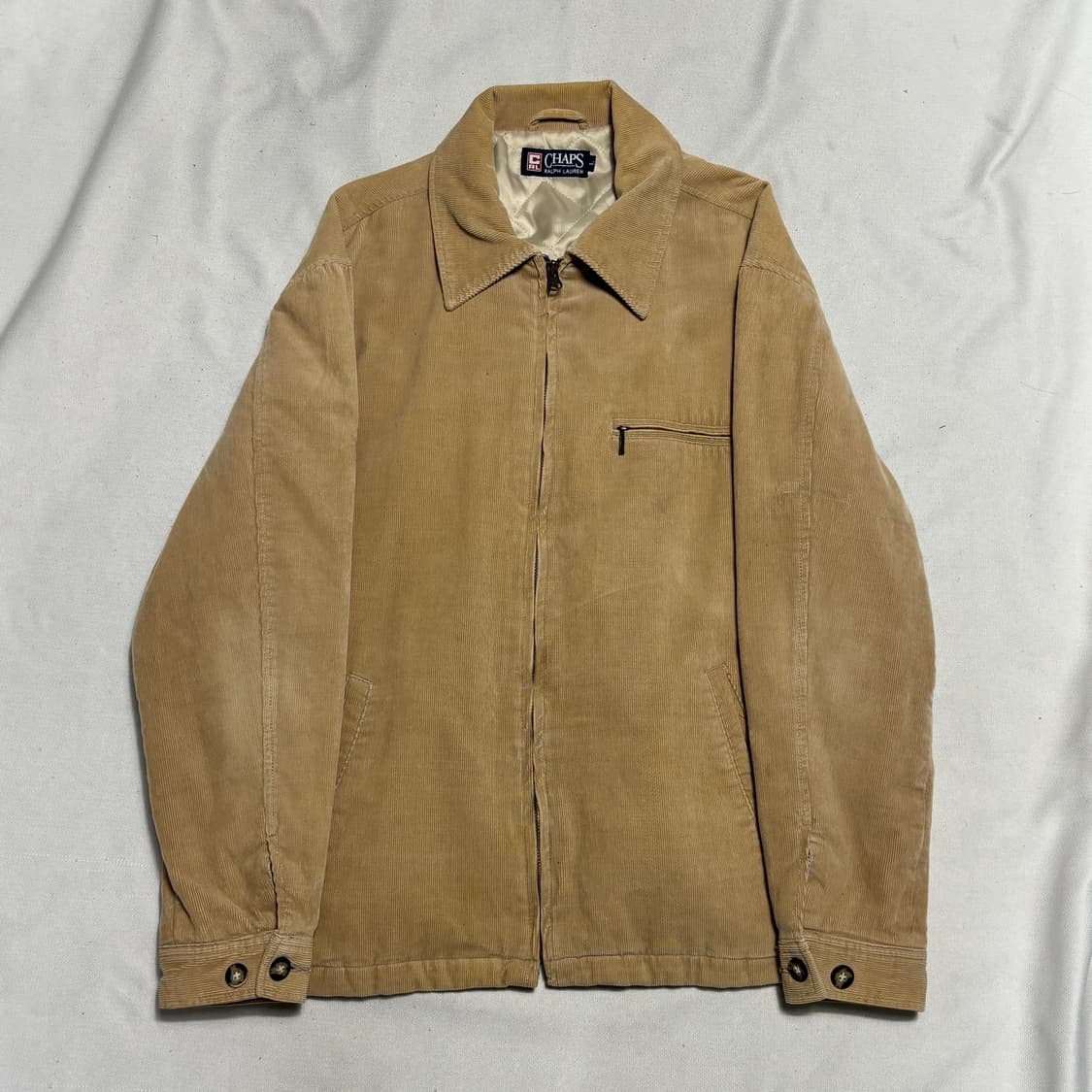 L 챕스랄프로렌 베이지 코듀로이 블루종 자켓 상품이미지2