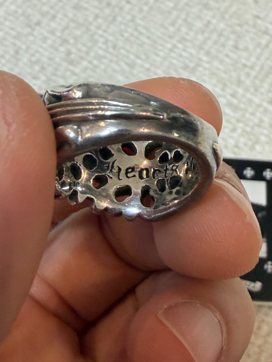 [US8, 한국17호] 크롬하츠 K&T 케이앤티 링 상품이미지8