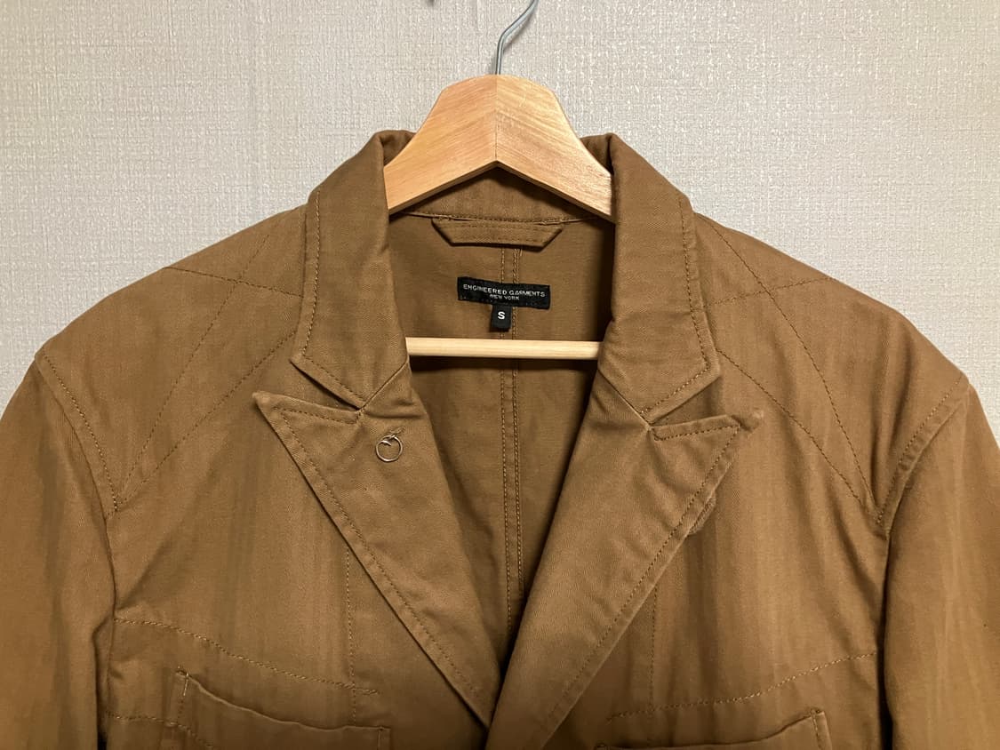 [S] 엔지니어드가먼츠 베드포드 HB Twill (Khaki) 상품이미지2