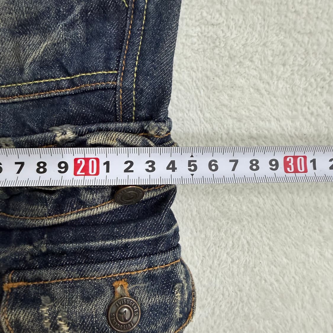 27 에비수 데님 카고 팬츠 0401T 상품이미지8