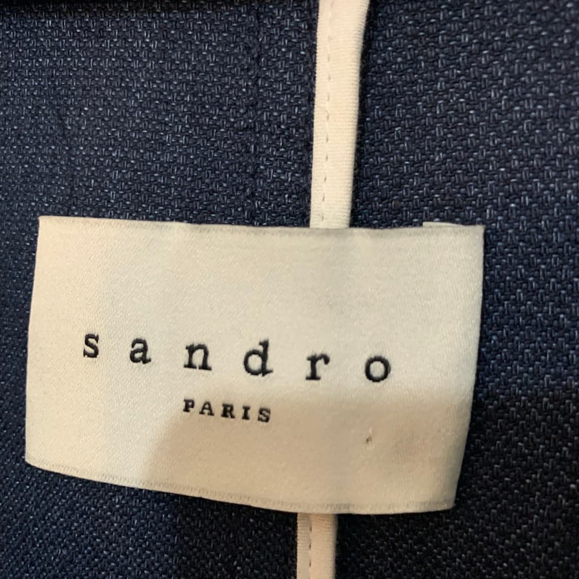 39 SANDRO 산드로 린넨 혼방 벨티드 트렌치 롱코트 상품이미지4