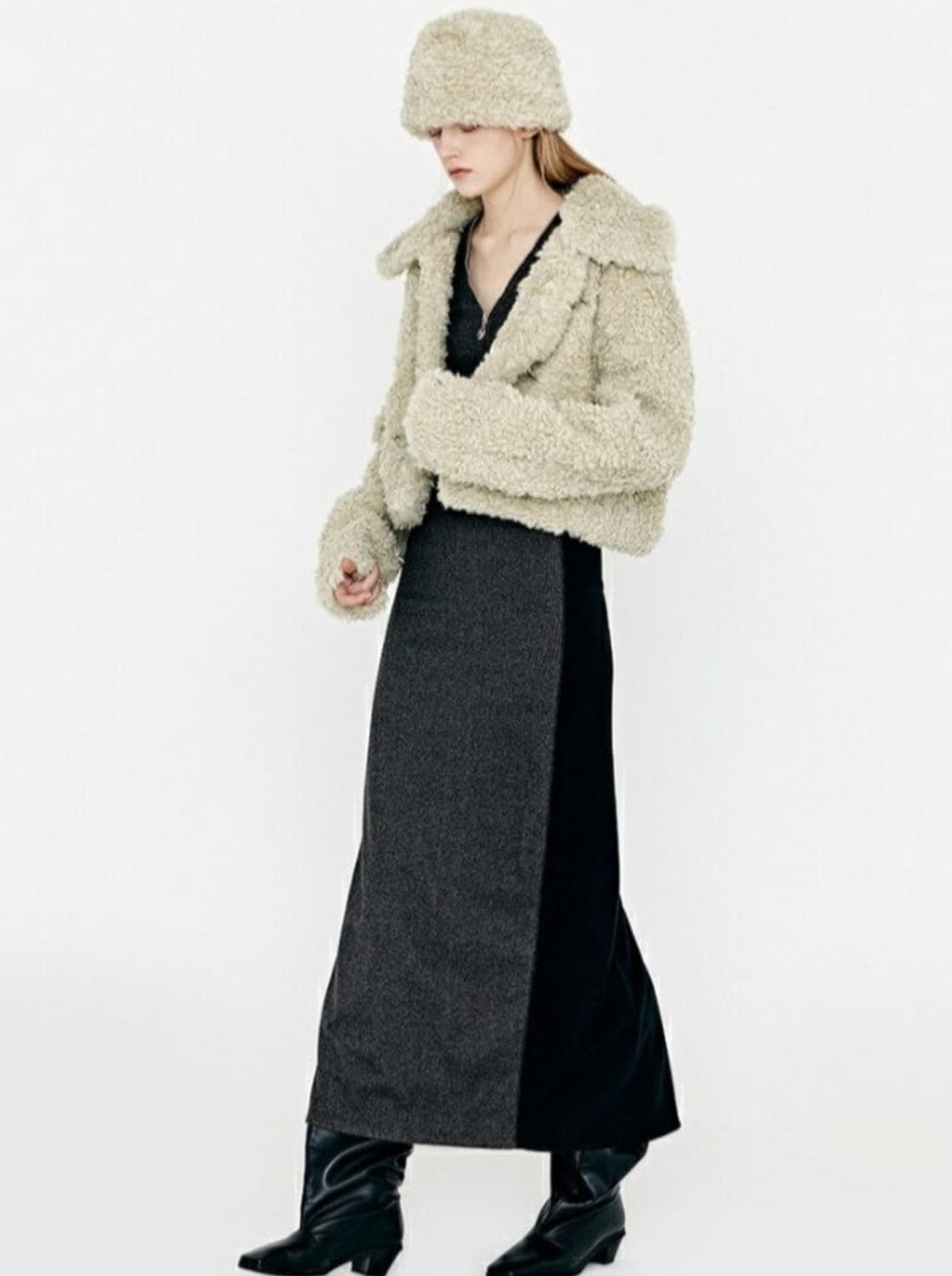 yuse 퍼자켓 상품이미지3