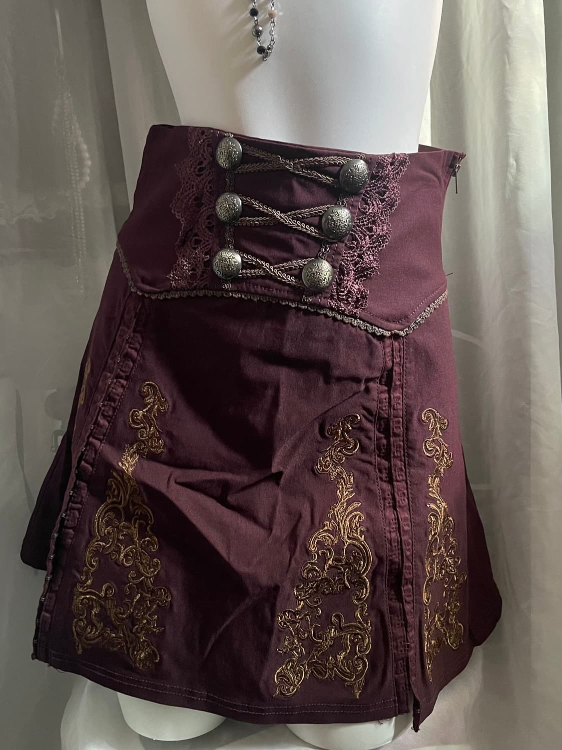 Ozz angelo ozzon 오즈온 스커트 상품이미지3