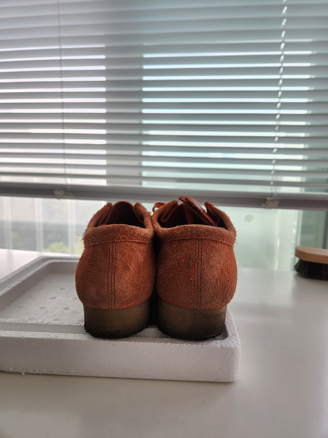 클락스 왈라비 오렌지 270 상품이미지5