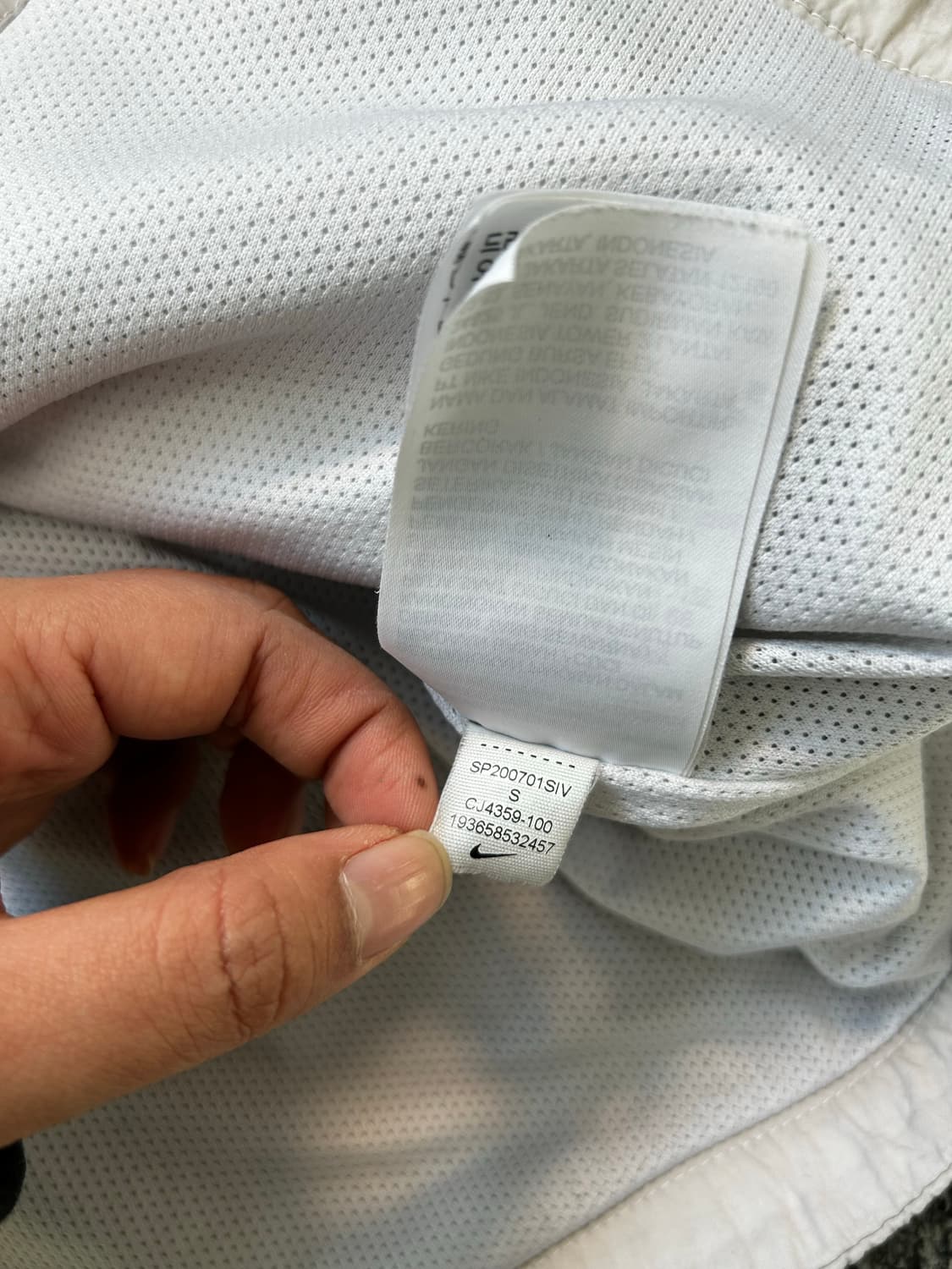 나이키 헤리티지 바람막이 S 상품이미지7