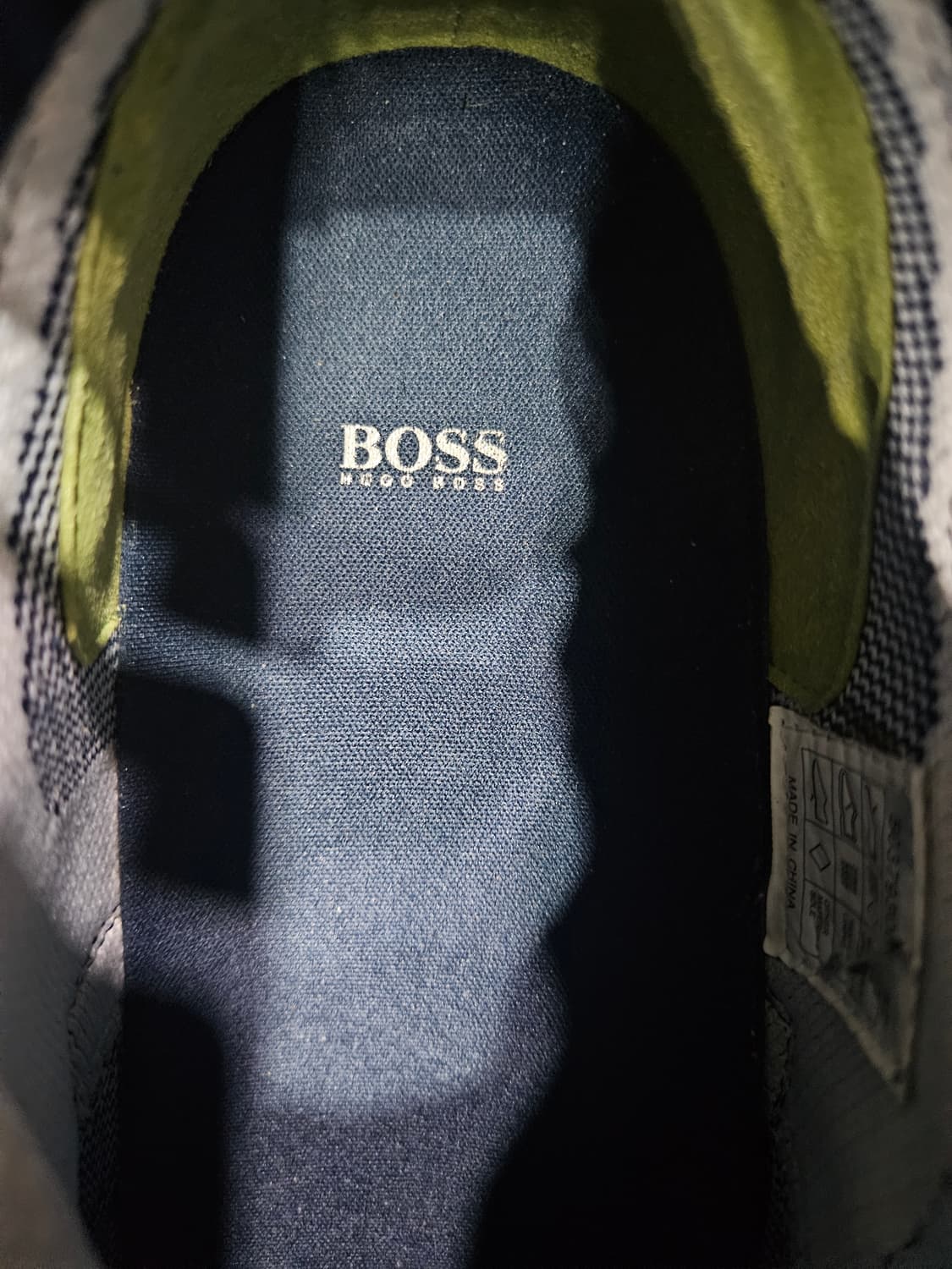 휴고보스 네이비 남성 42 스니커즈  상품이미지4