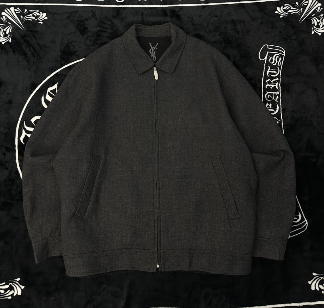 YSL 입생로랑 다크그레이 미니멀자켓 110 상품이미지3