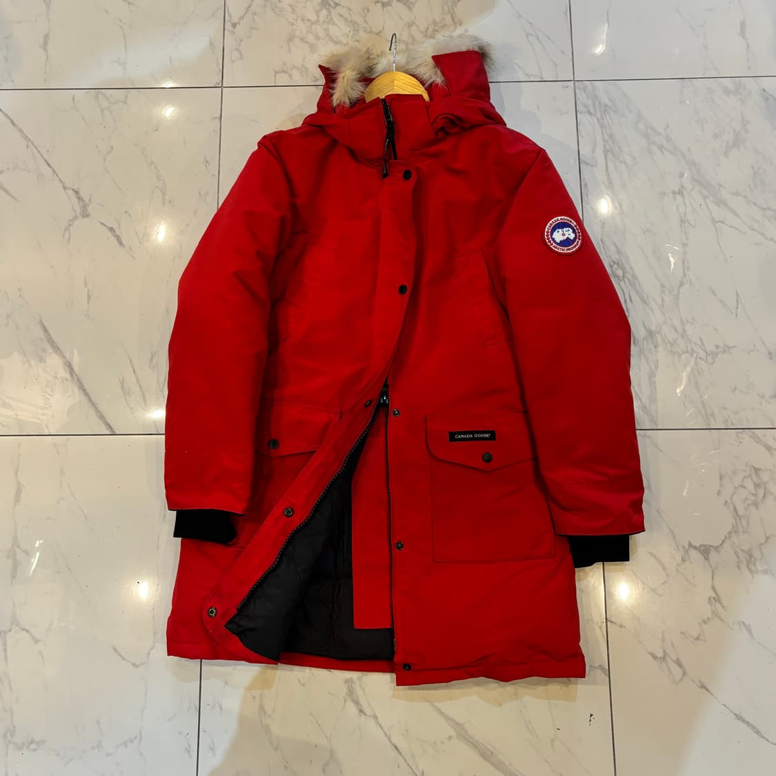 캐나다구스 트릴리움파카 TrilliumParka XL 코요테퍼 레드라벨 상품이미지2