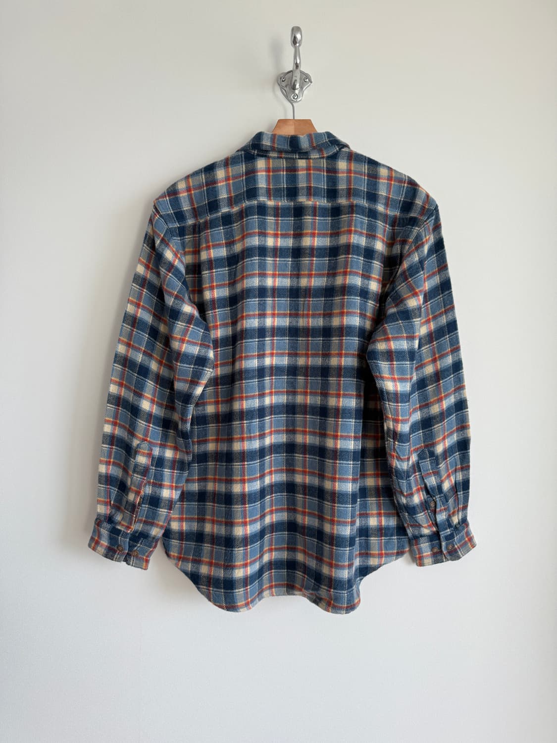 올드 유니클로(UNIQLO) 박스로고 플란넬 셔츠 상품이미지4
