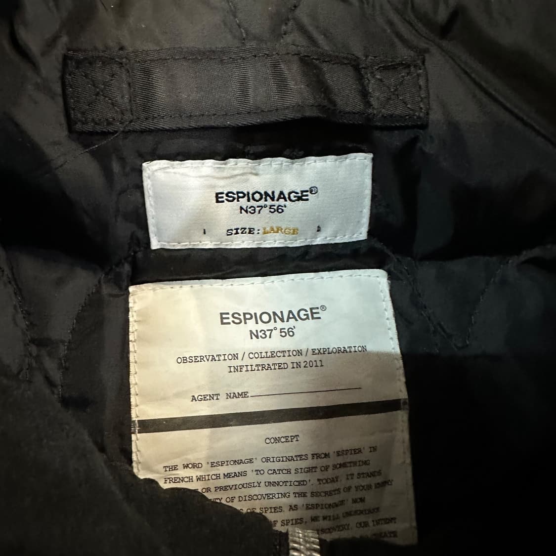 에스피오나지 항공점퍼 상품이미지4