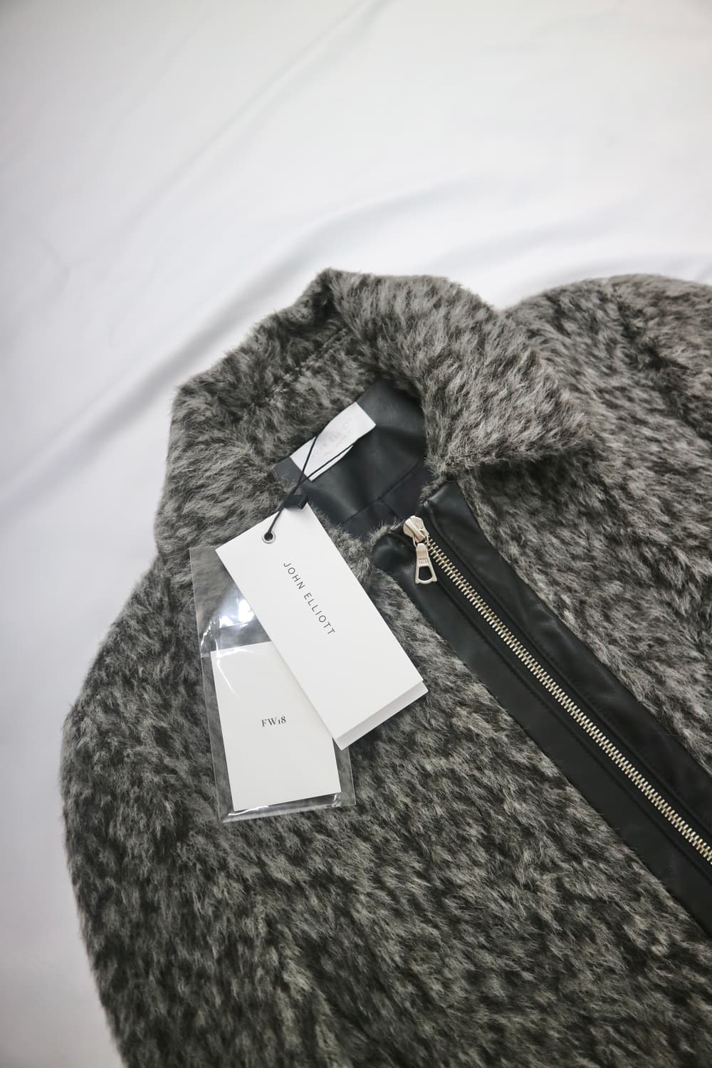 John Elliott tweed faux fur jacket FW18 상품이미지3