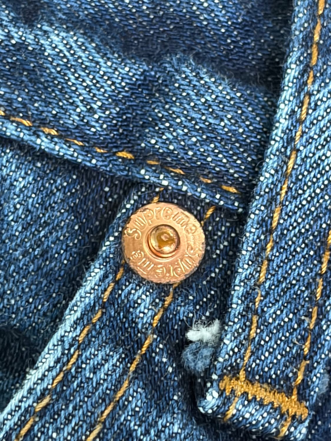 슈프림 진청 데님 배기 30 상품이미지3