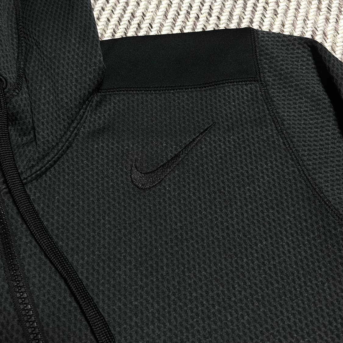 [S] Nike 나이키 기모 챠콜 스우시 후드집업 자켓 상품이미지3