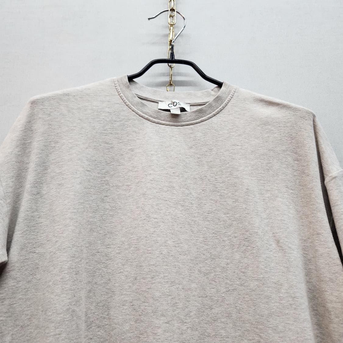 COS 코스 오버핏 반팔티 S(L~XL) 상품이미지2