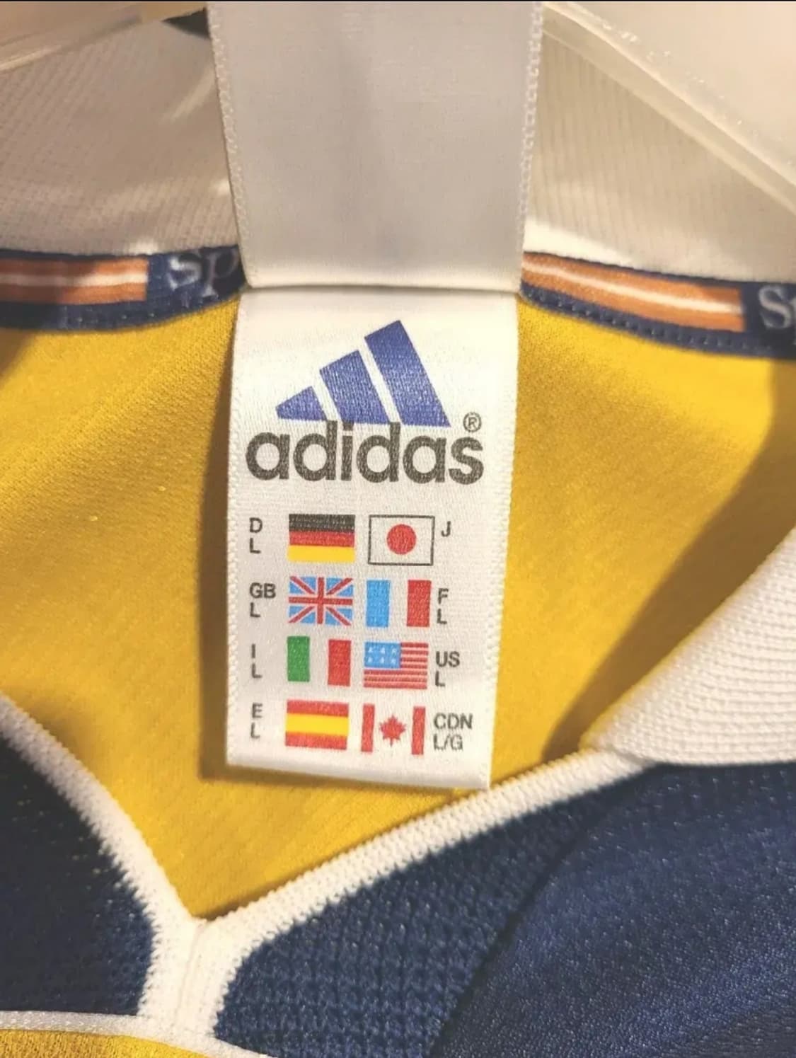 아디다스 99 00 토트넘 올드레플 축구져지 상품이미지4