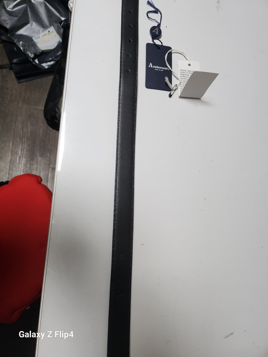 앤더슨스 엘리게이터 벨트 2.5cm (새상품) 상품이미지6