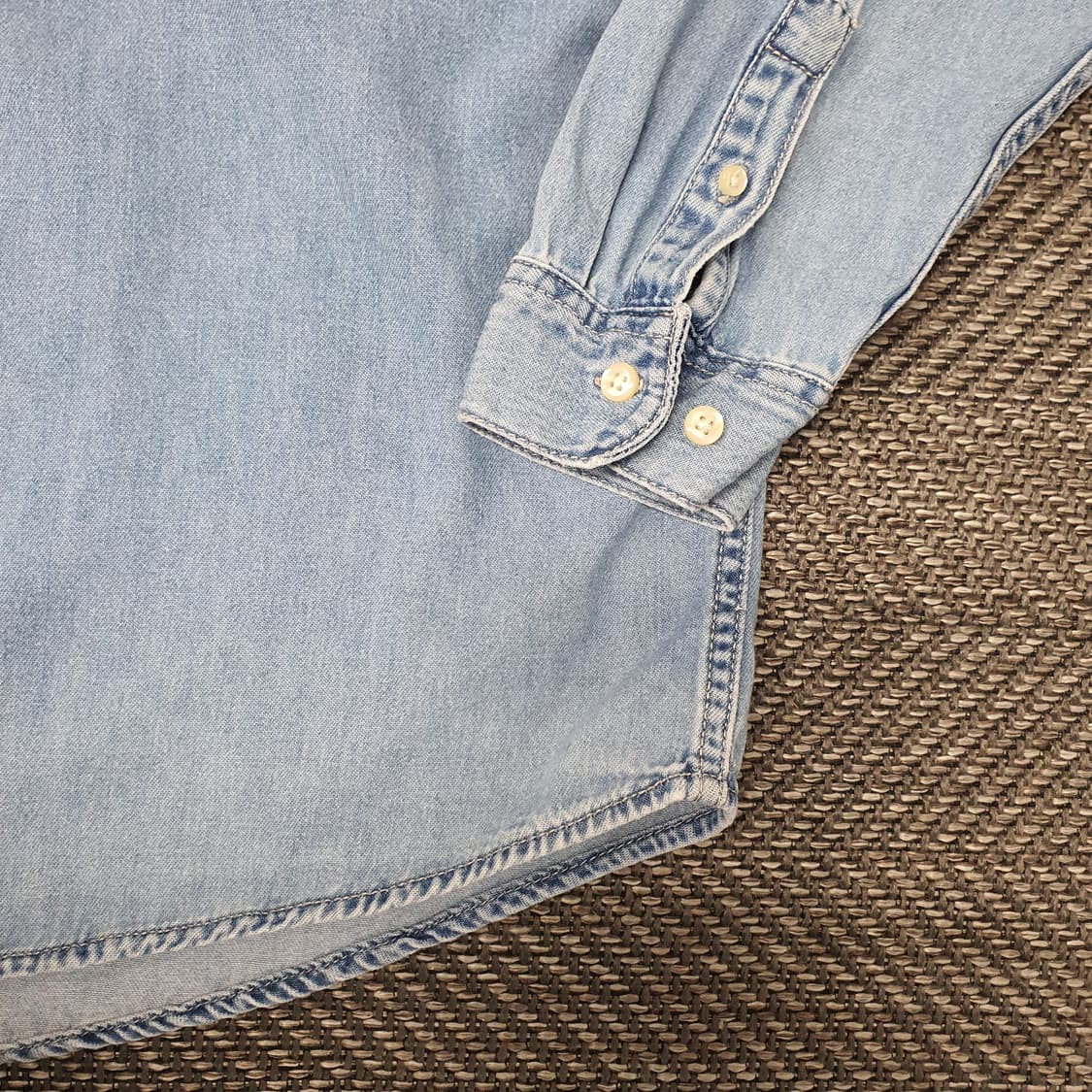 자라 데님 셔츠 남방 남자105 상품이미지4