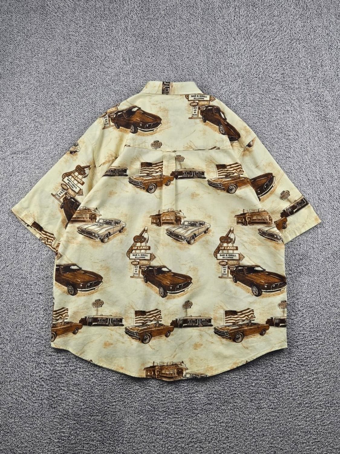 칼립소 조 레트로 패턴 반팔 셔츠 ( 2XL ) / 12745 상품이미지3