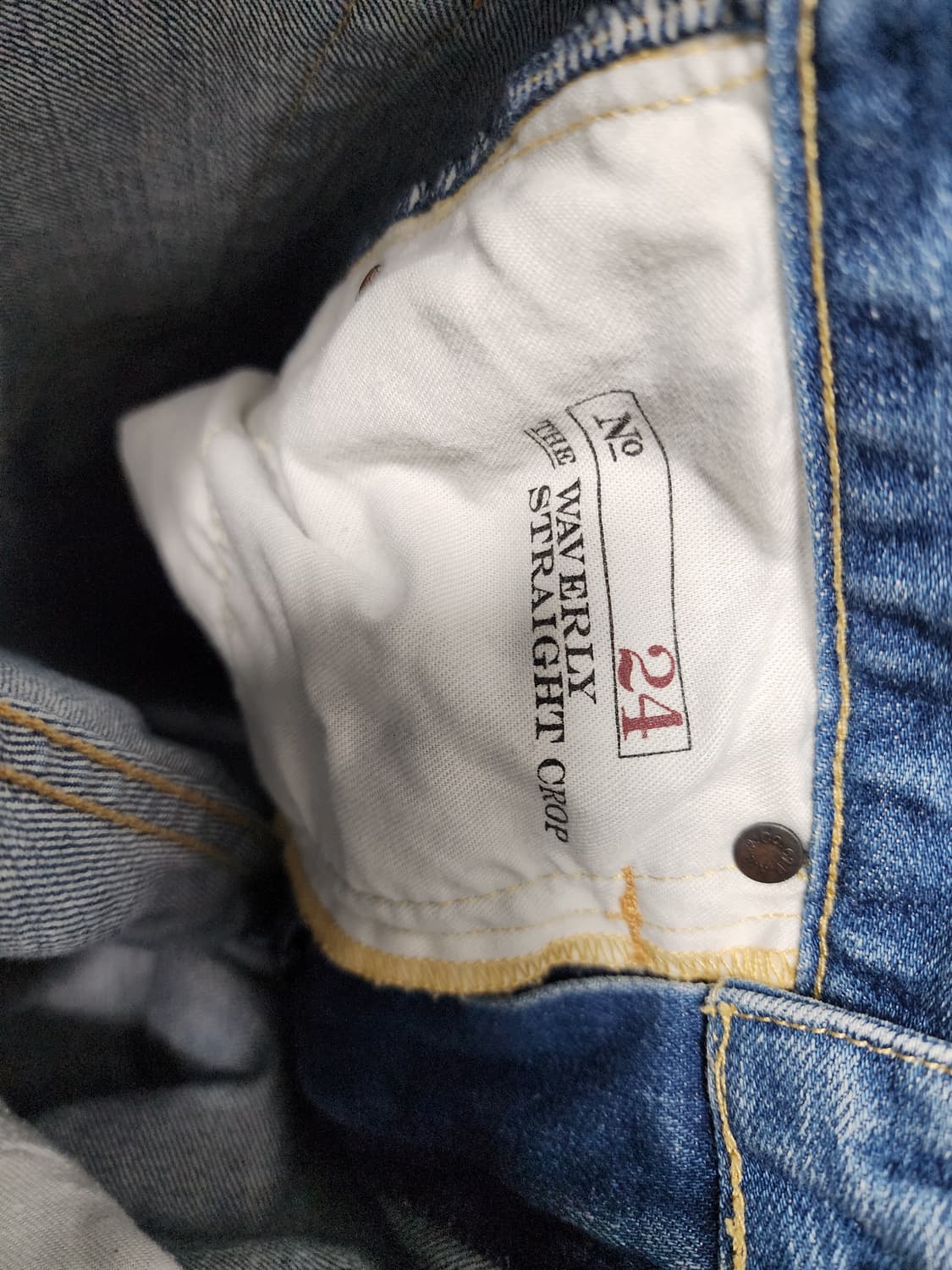 폴로 패치워크 데님 팬츠 상품이미지8