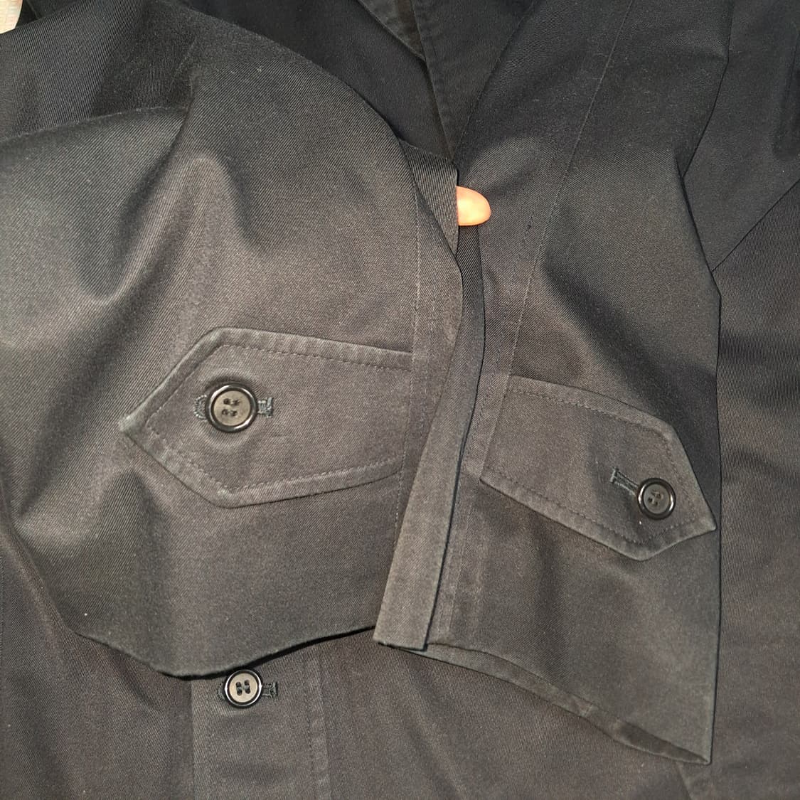 정품 버버리 네이비 트렌치 코트 52 Short약 105(모 라이너 상품이미지10