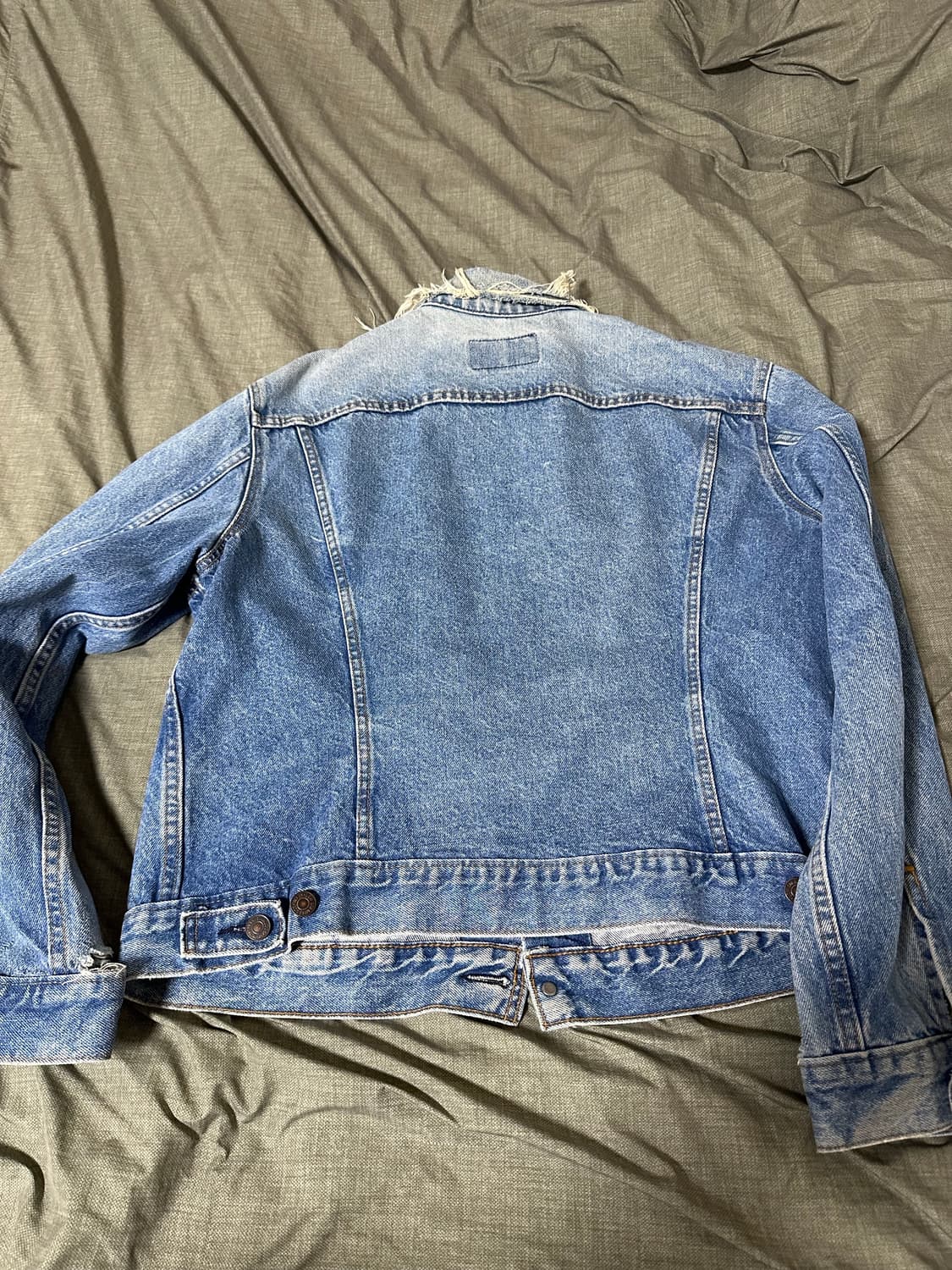 80s 리바이스 USA 70506 빈티지 데님자켓 46R 상품이미지5