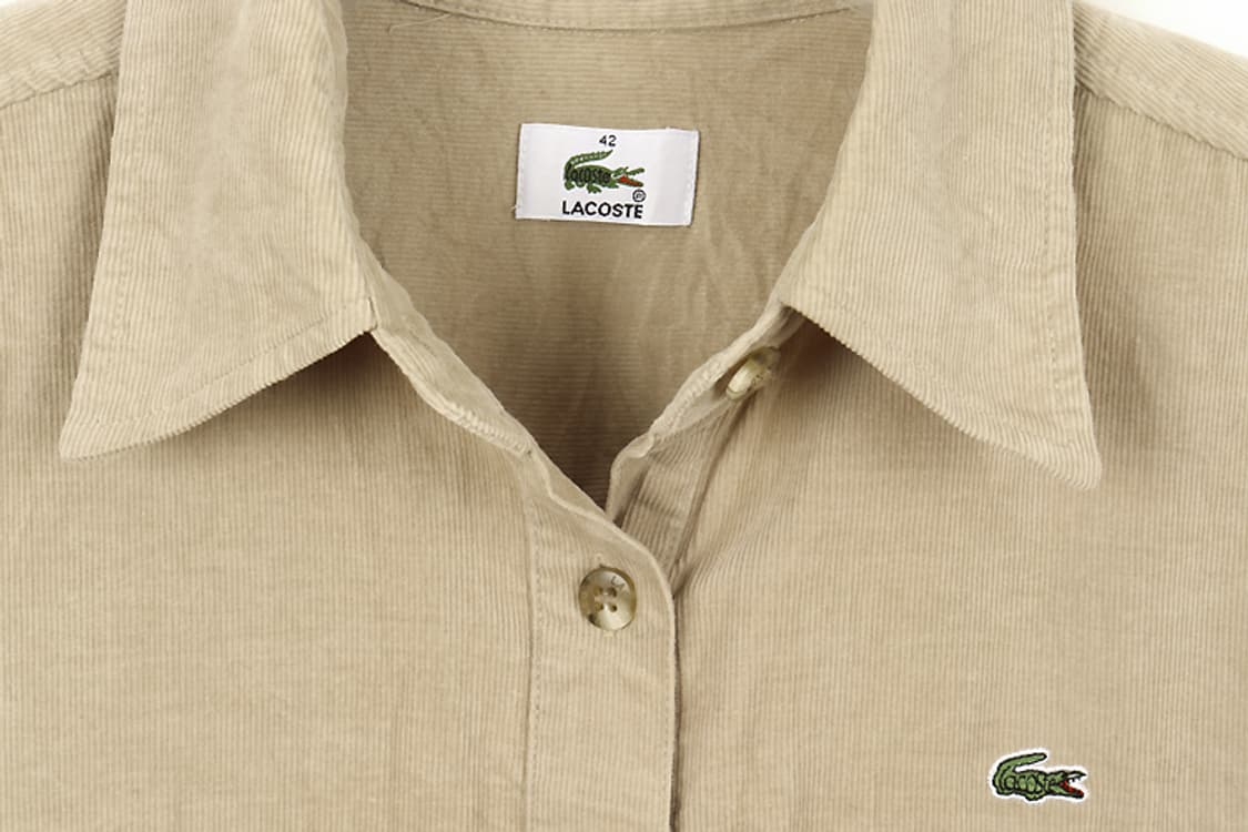 LACOSTE 코듀로이원피스(M)  셔츠원피스 상품이미지5