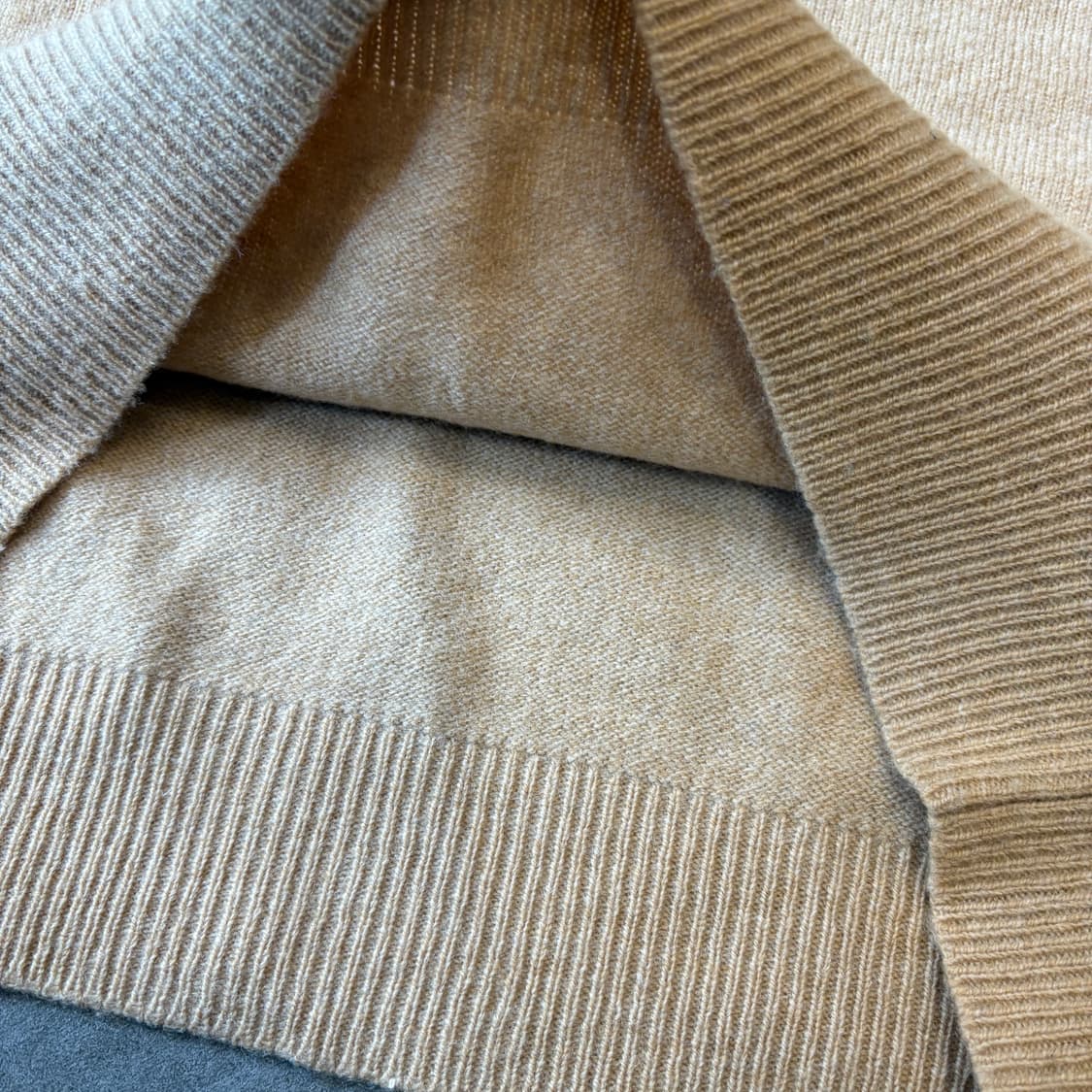 폴로 정품 램스울 베이지 니트 상품이미지7