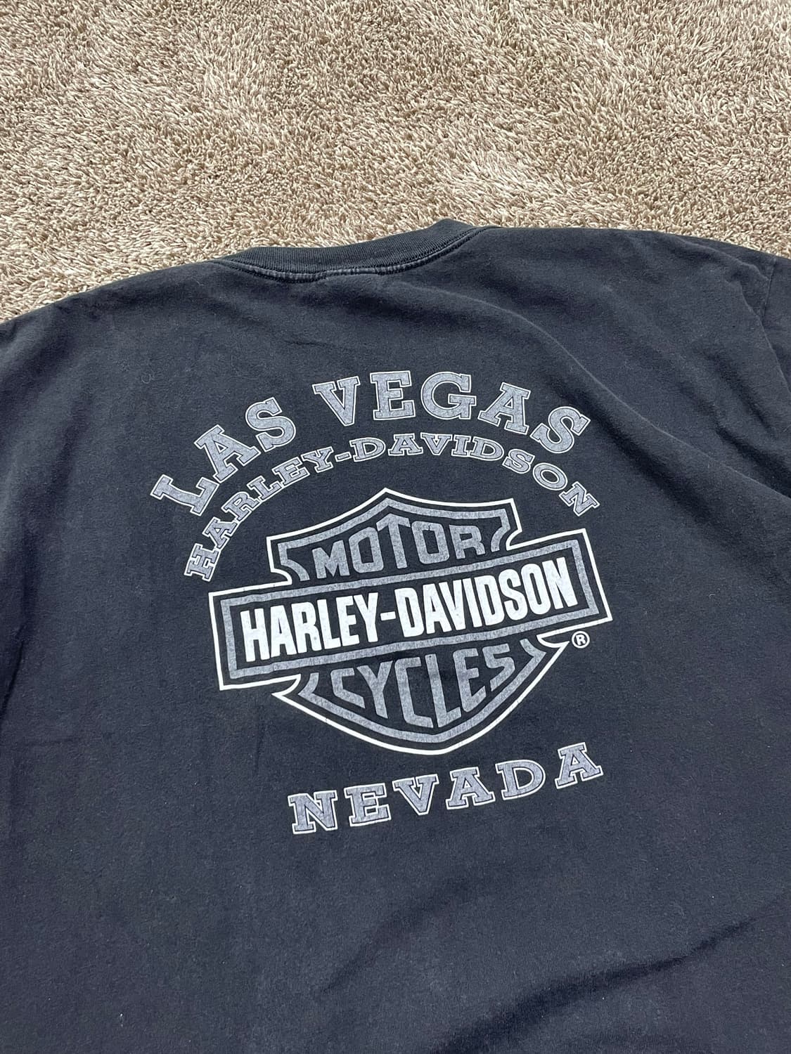 90s harley flame tee 할리 플레임 티셔츠 상품이미지6