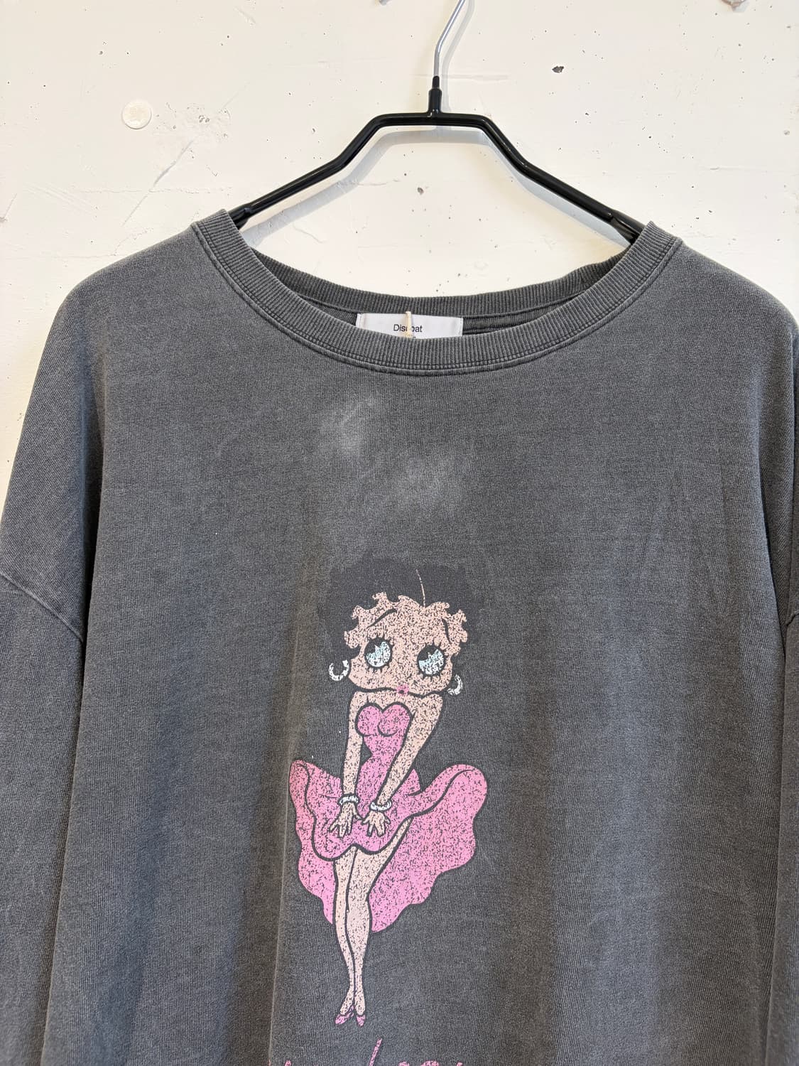 Discoat x Betty boop sweat shirt 상품이미지3