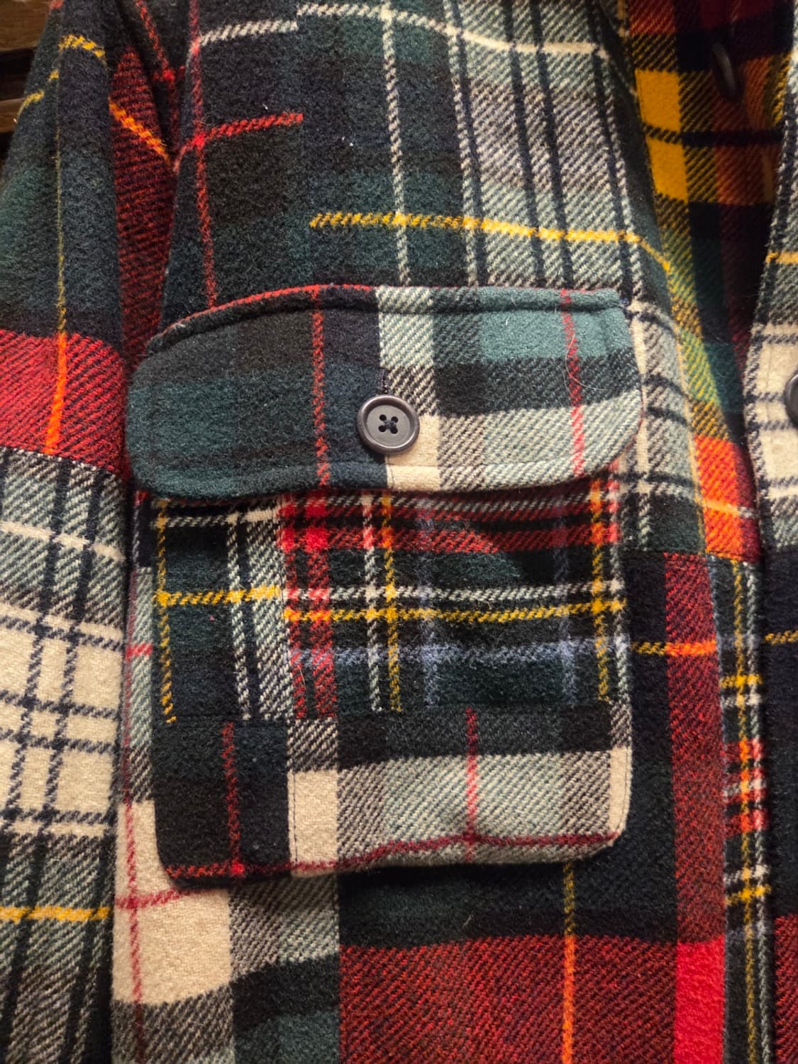 파쏘나블 패치워크 자켓 상품이미지7