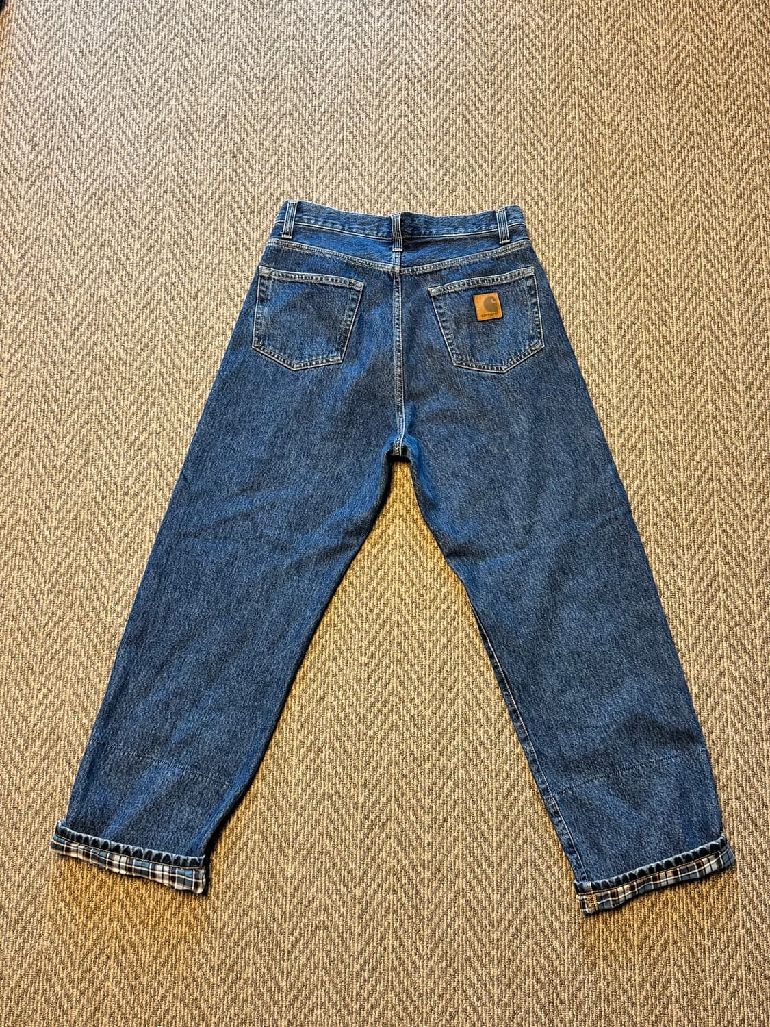 칼하트 윕 (Carhartt Wip) 체크 라이닝 라이더 팬츠 30 상품이미지5