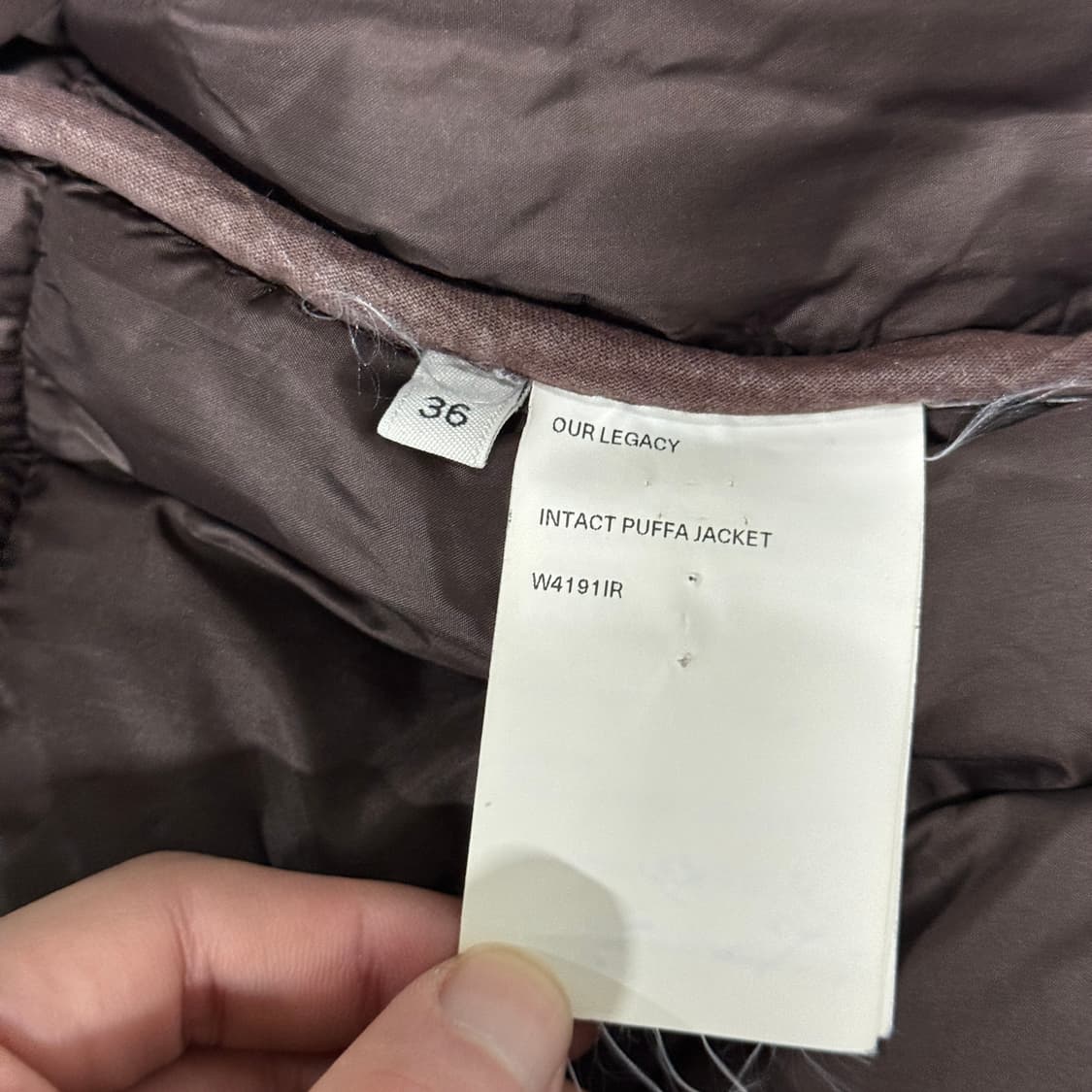 아워레가시 실크 혼방 왈러스 푸퍼 자켓 상품이미지10