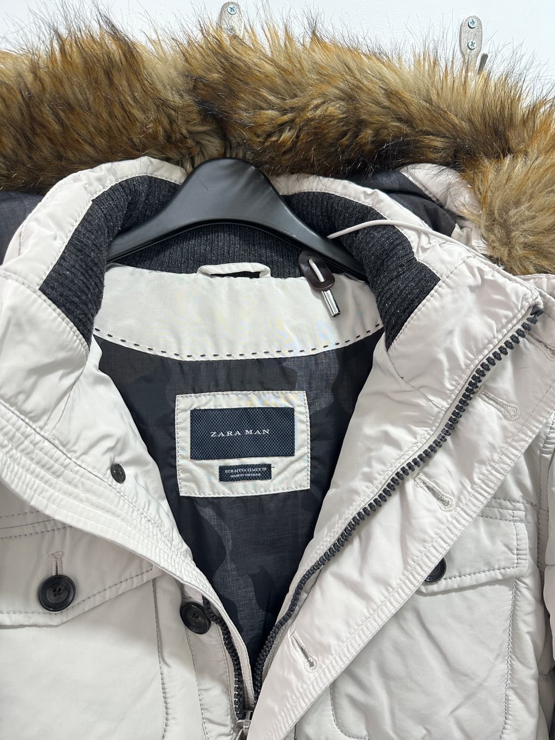 ZARA man fur puffer  상품이미지8