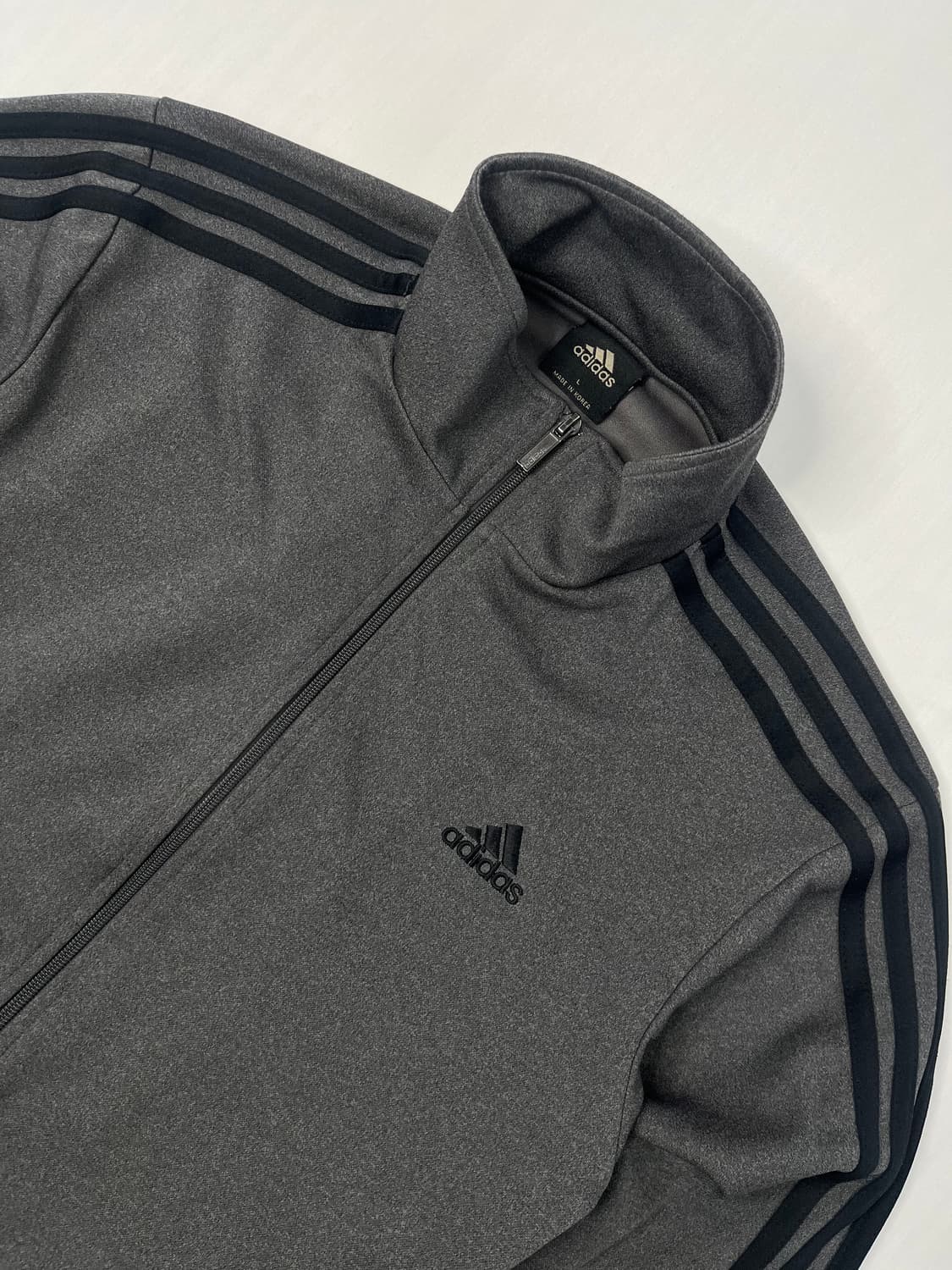 아디다스 삼선 회색 져지 상품이미지2