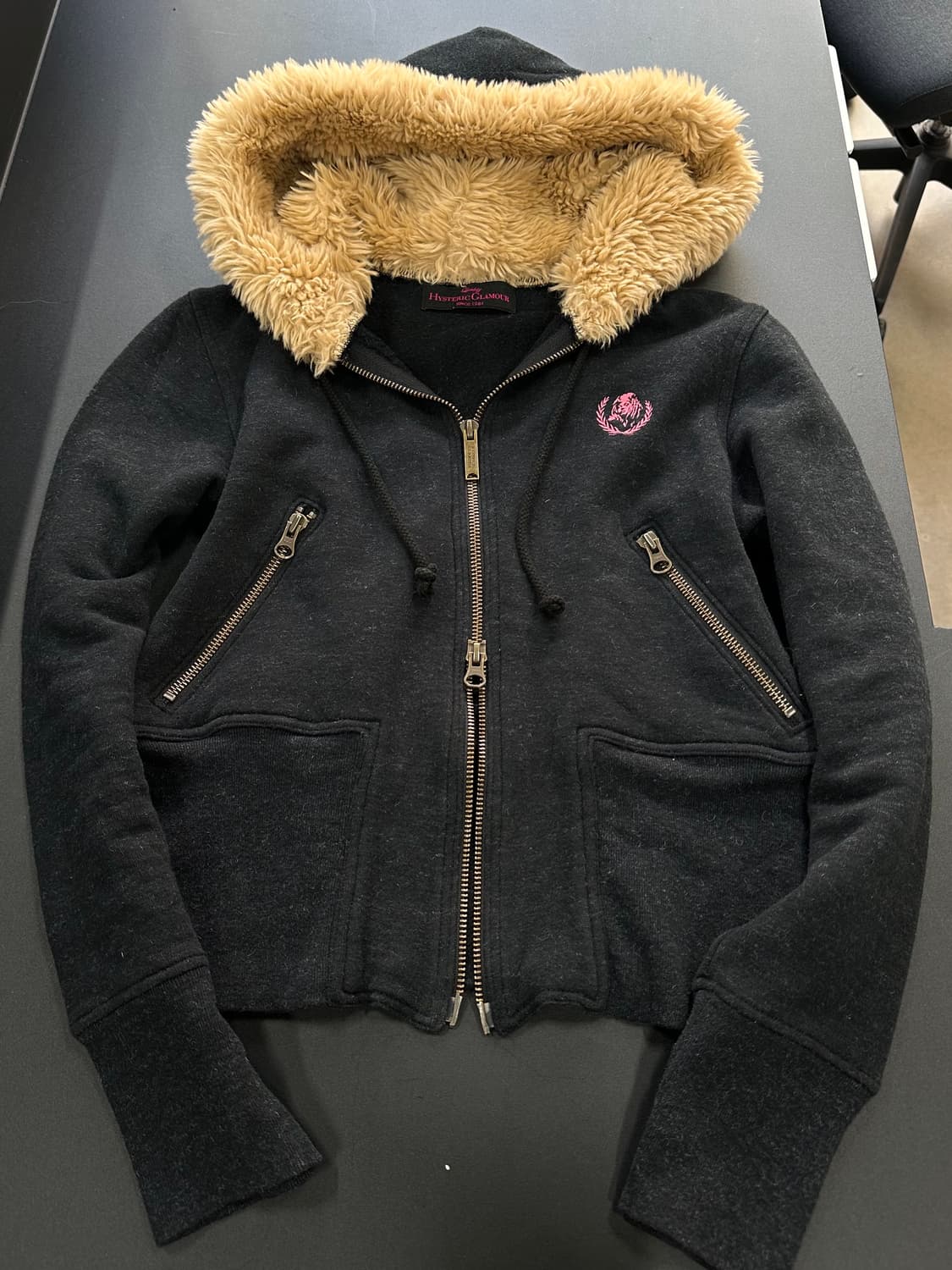 히스테릭글래머 히스걸 투웨이 퍼 후드집업 상품이미지6