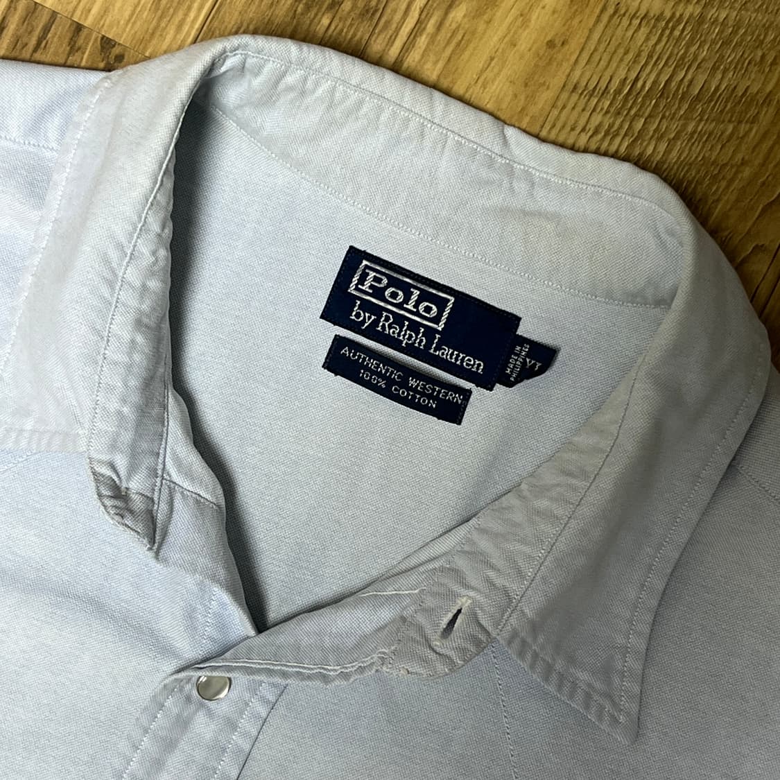 폴로 옥스포드 웨스턴셔츠 [XL/105~110] 상품이미지3
