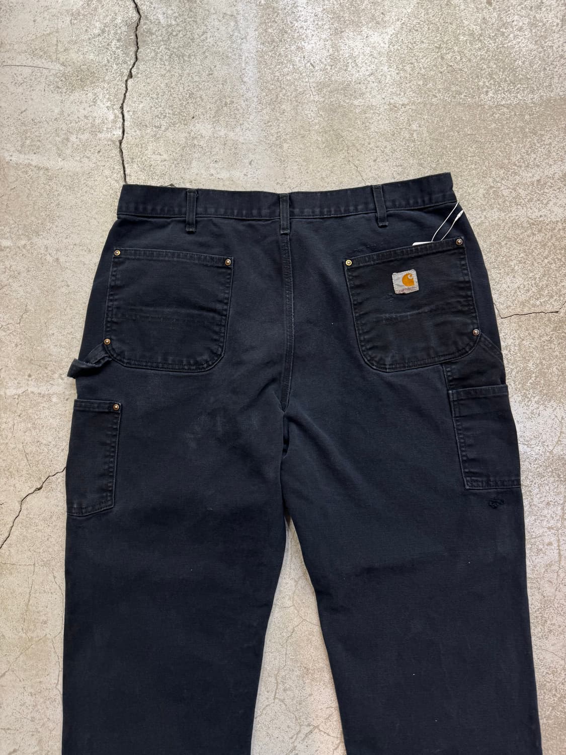 칼하트 B01 BLK BLK 더블니 워크팬츠 상품이미지4