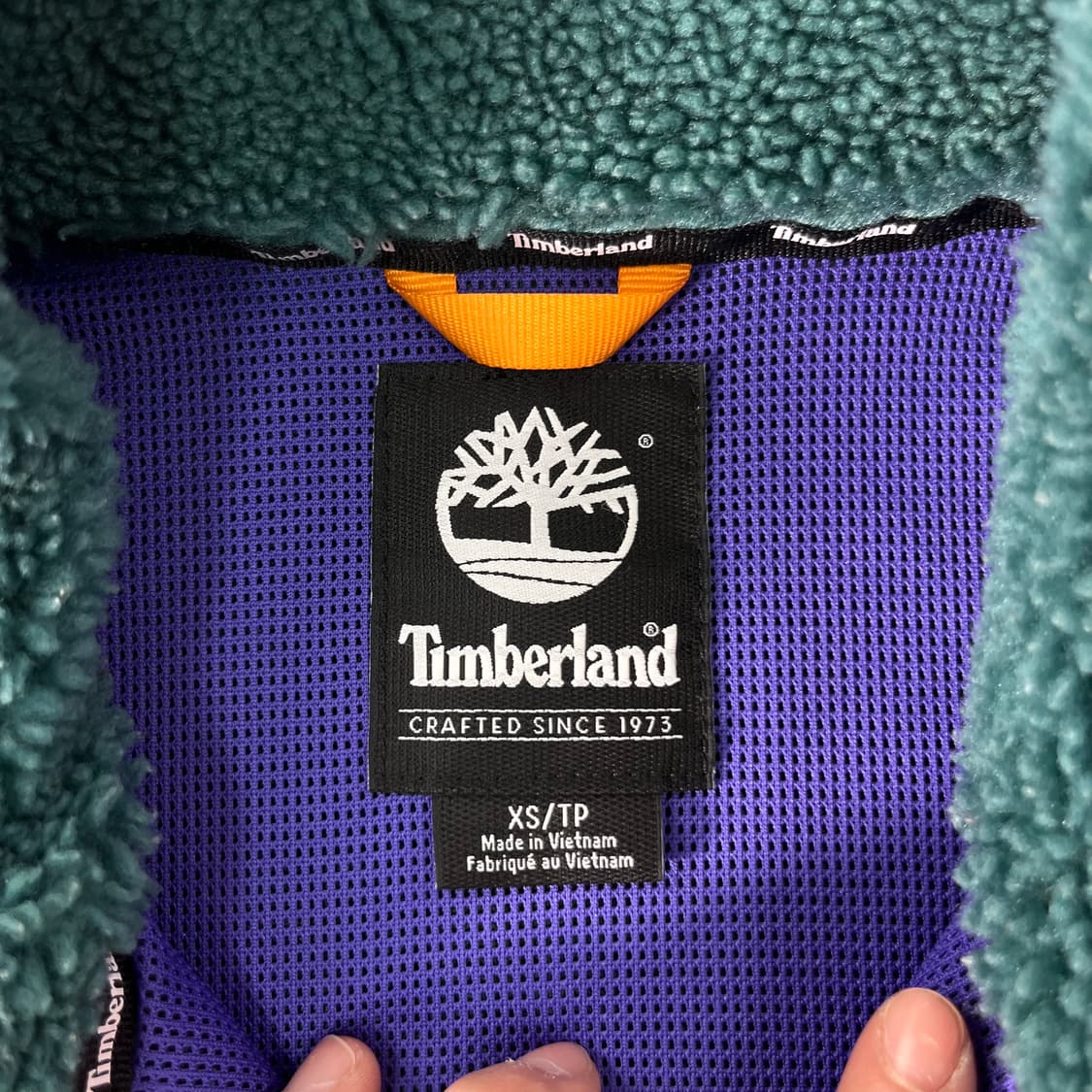 95 팀버랜드 양털 플리스 집업 상품이미지3