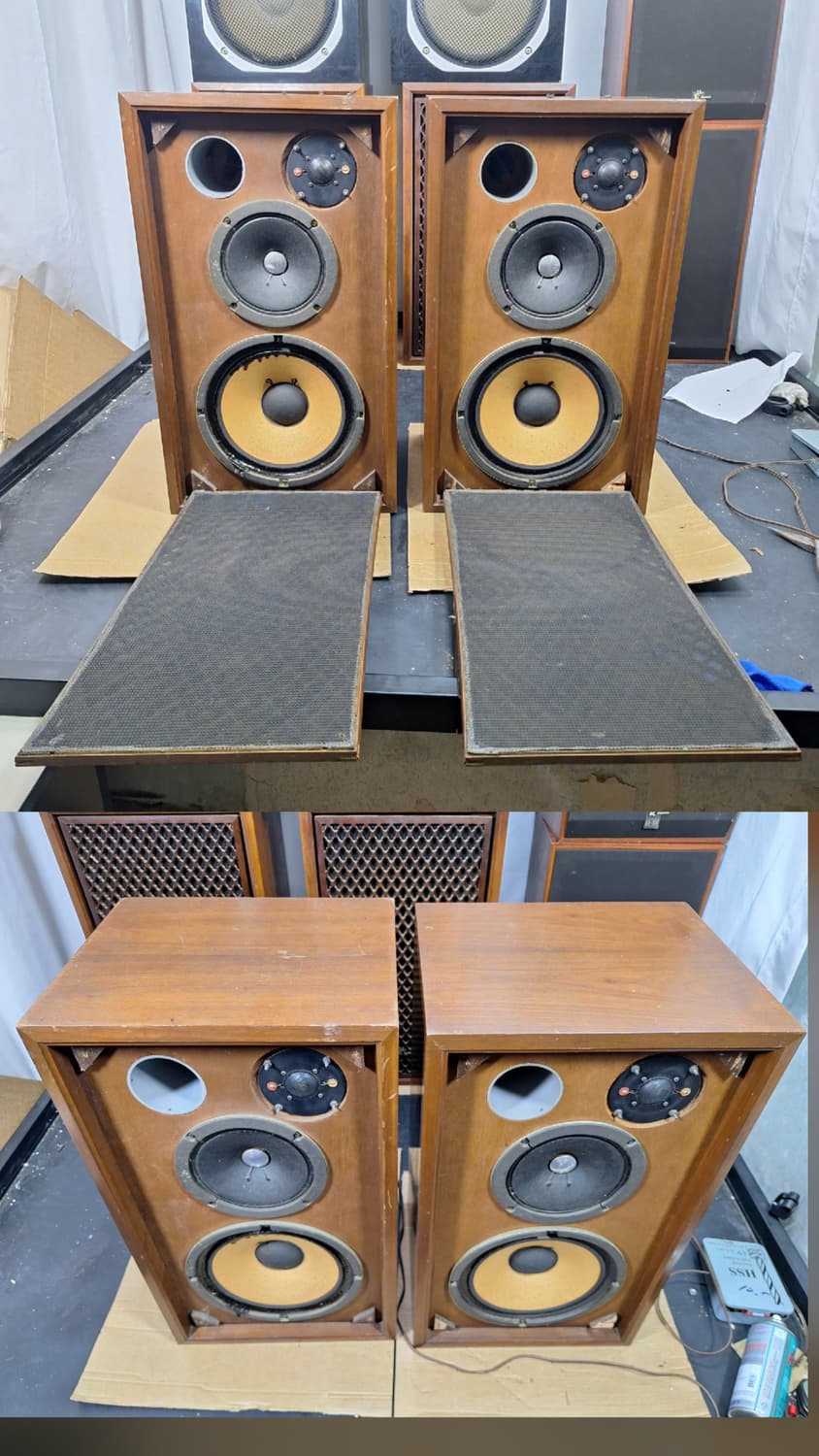 SANSUI 산수이 SP-1001 빈티지 궤짝 스피커 10인치 레트로 상품이미지8