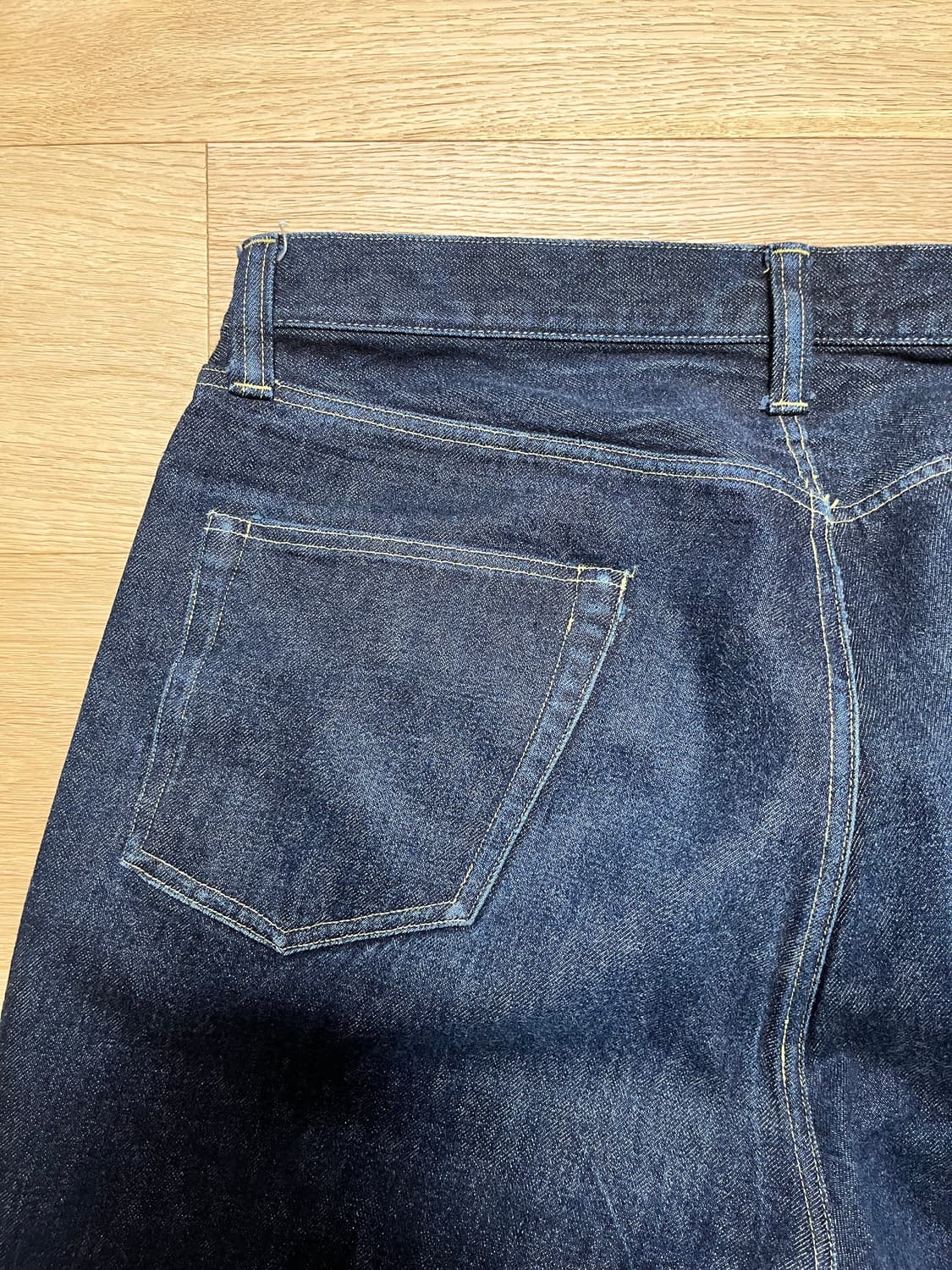 아프레쎄 AP-4001 원워시 데님 팬츠 상품이미지5