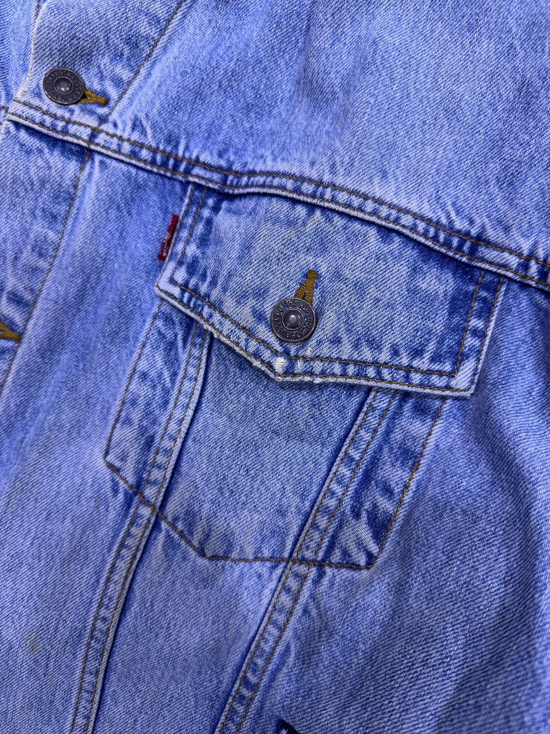 리바이스 00's 70748 빈티지 3세대 트러커 데님자켓 100 상품이미지4