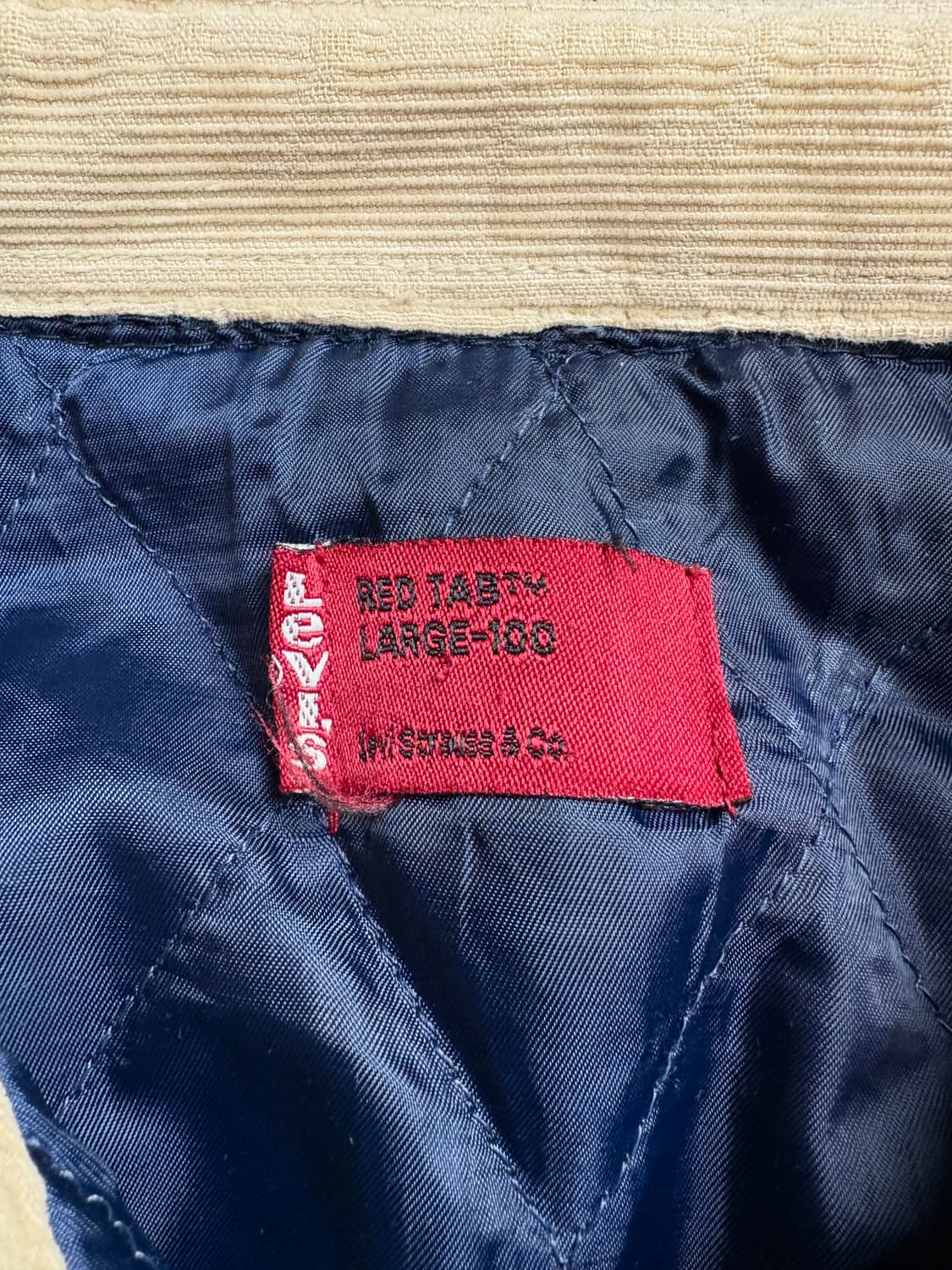 리바이스 치카노 울 패턴 체크 누빔 셔츠 자켓 2403 상품이미지3