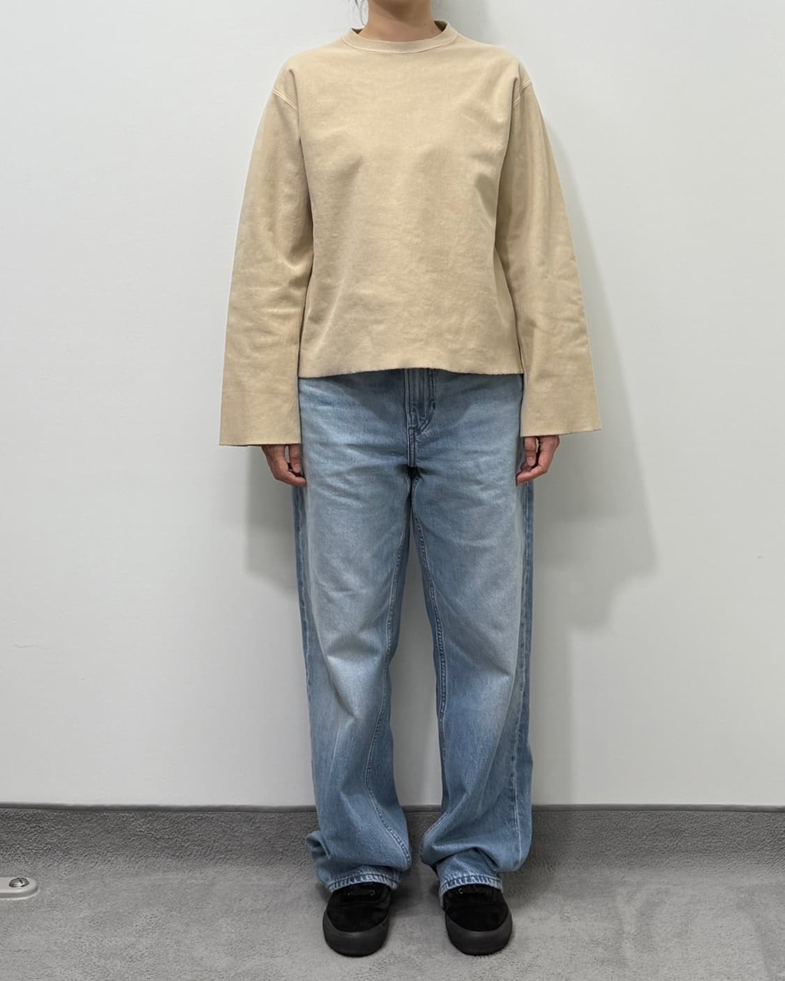 Auralee cut-off sweatshirt 상품이미지9