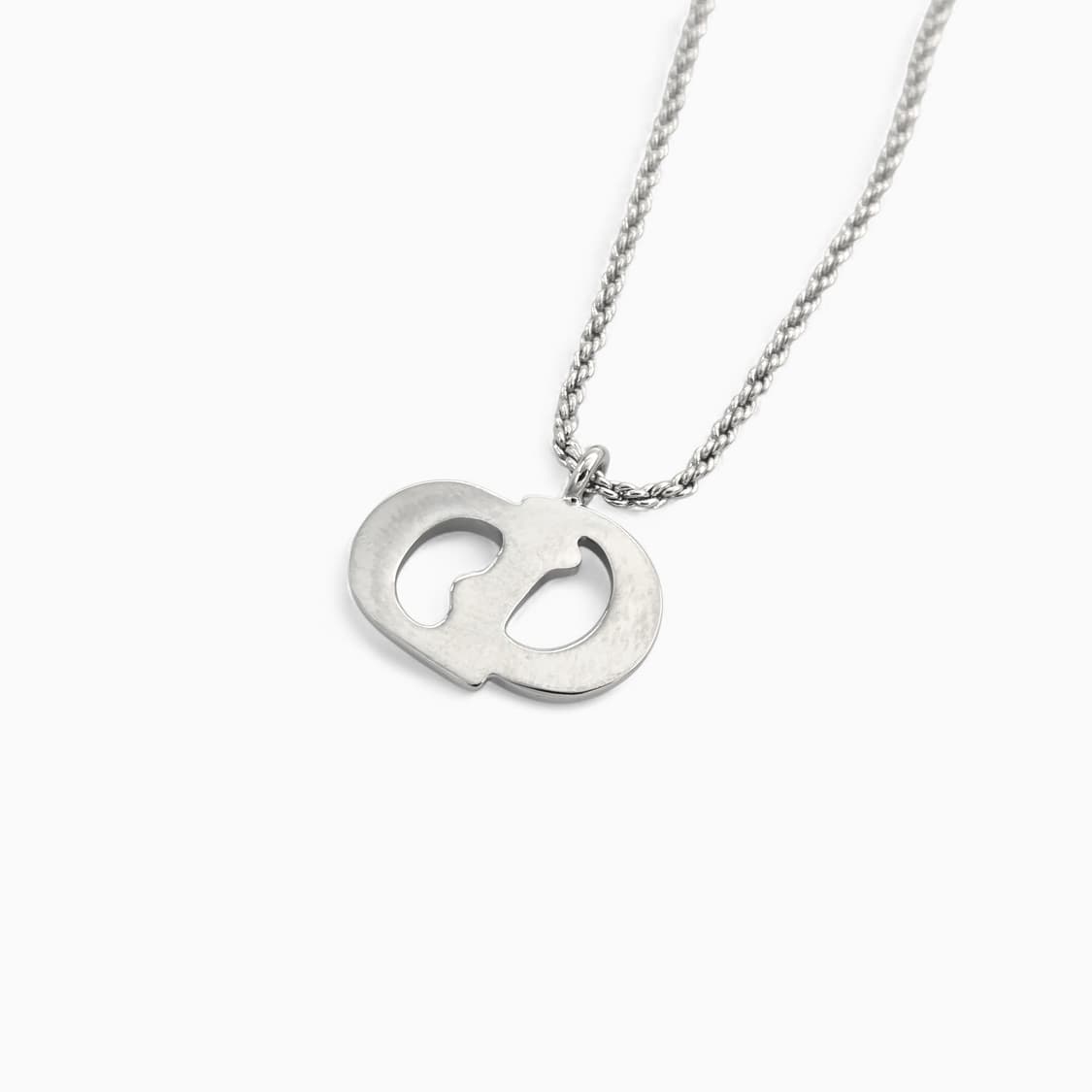 디올 라지 CD 로고 목걸이 상품이미지7