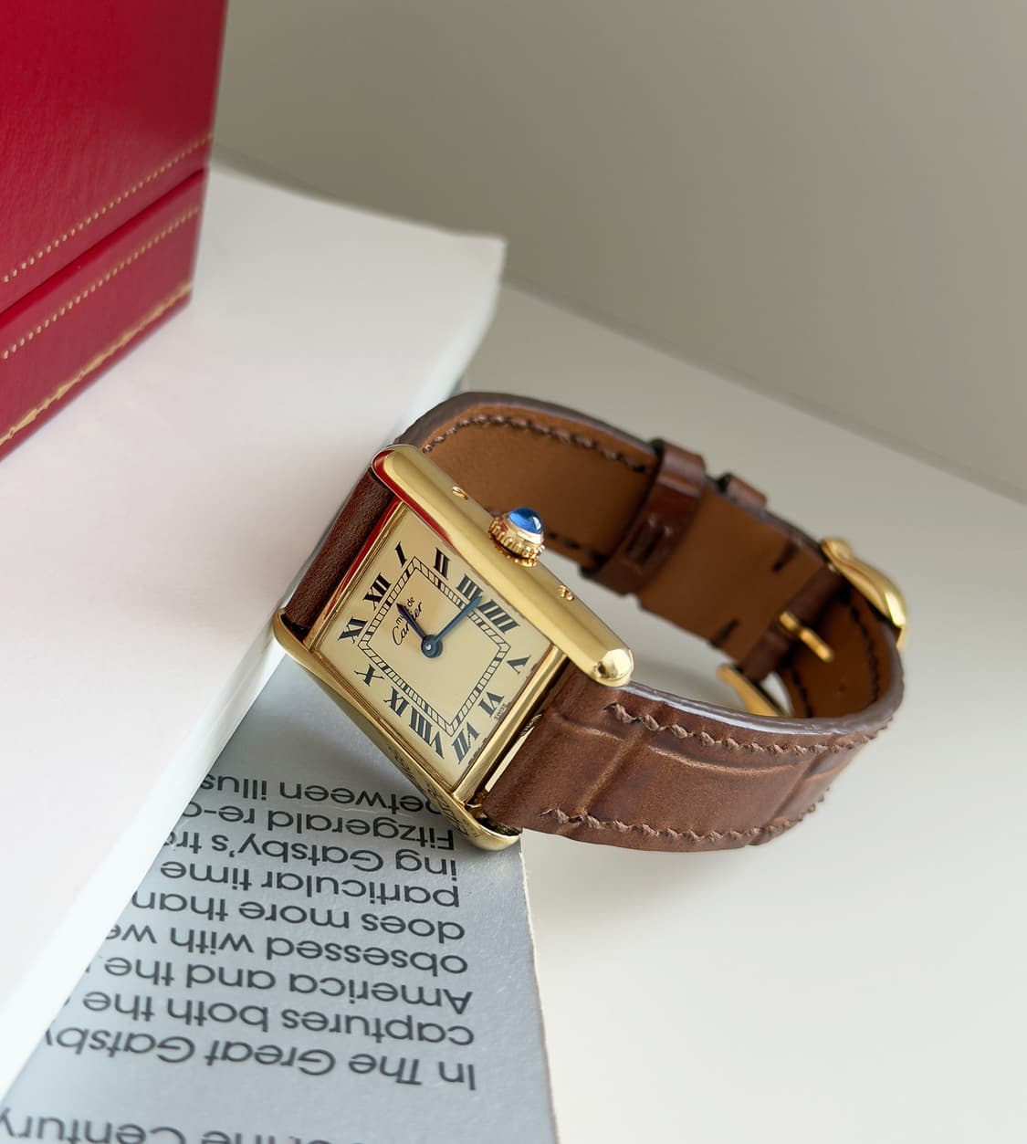 까르띠에 머스트 탱크 시계 상품이미지3