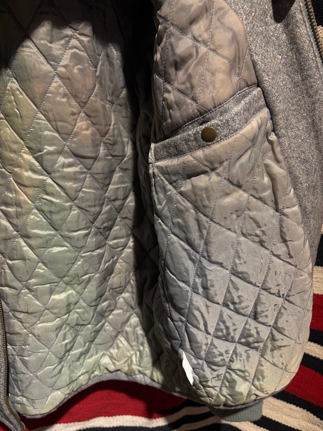 Harley davidson wool bomber jacket 상품이미지10