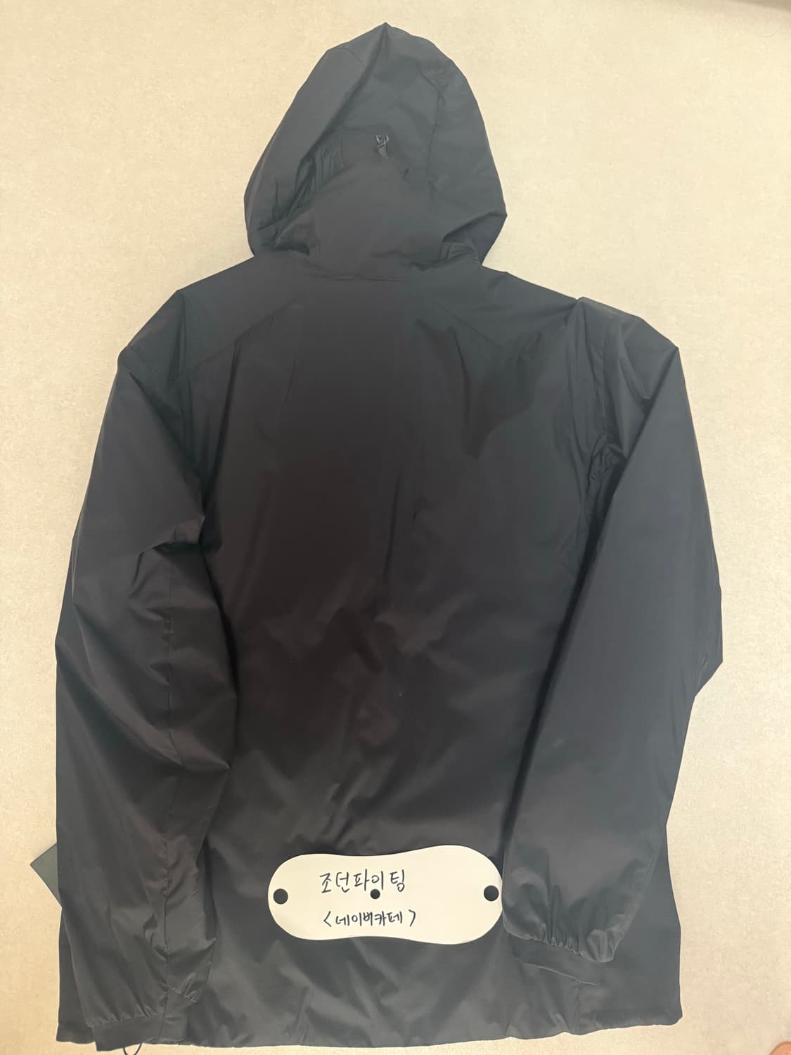 아크테릭스 아톰 후디 블랙 상품이미지2