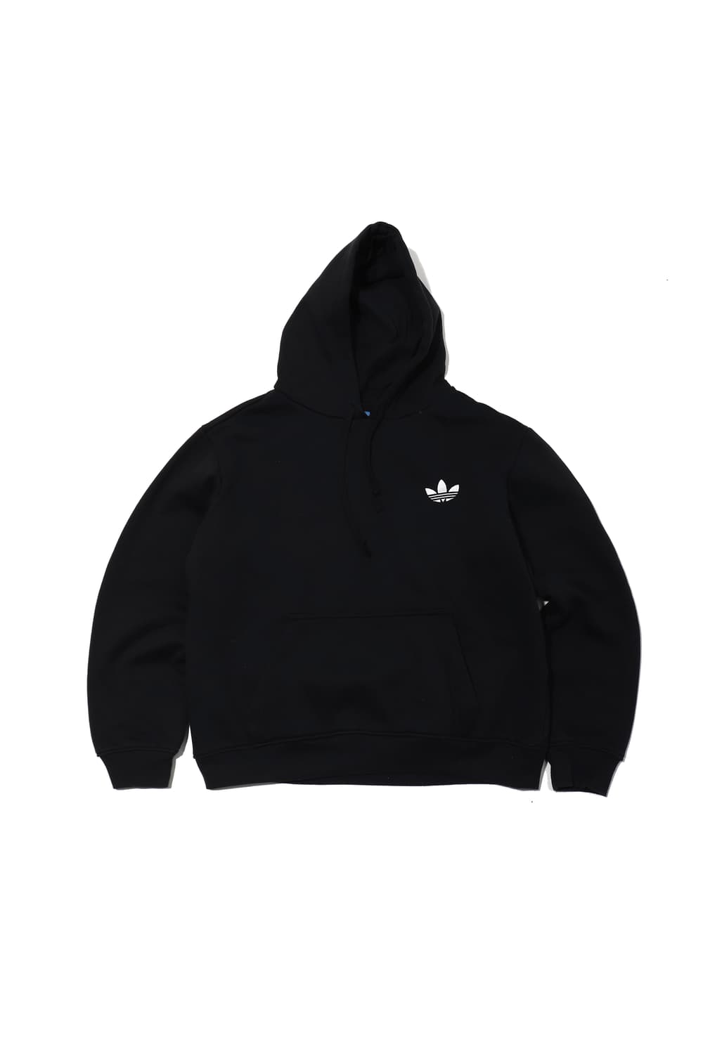 ADIDAS 블랙 기모 파이어버드 후드 티셔츠 size M 상품이미지1