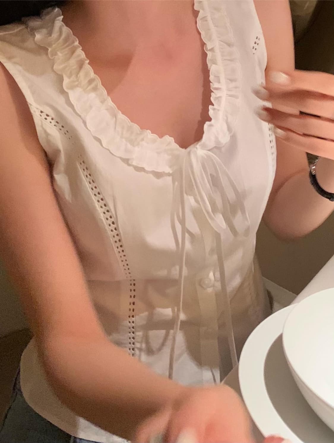 르플레인 벌스데이 블라우스 상품이미지1